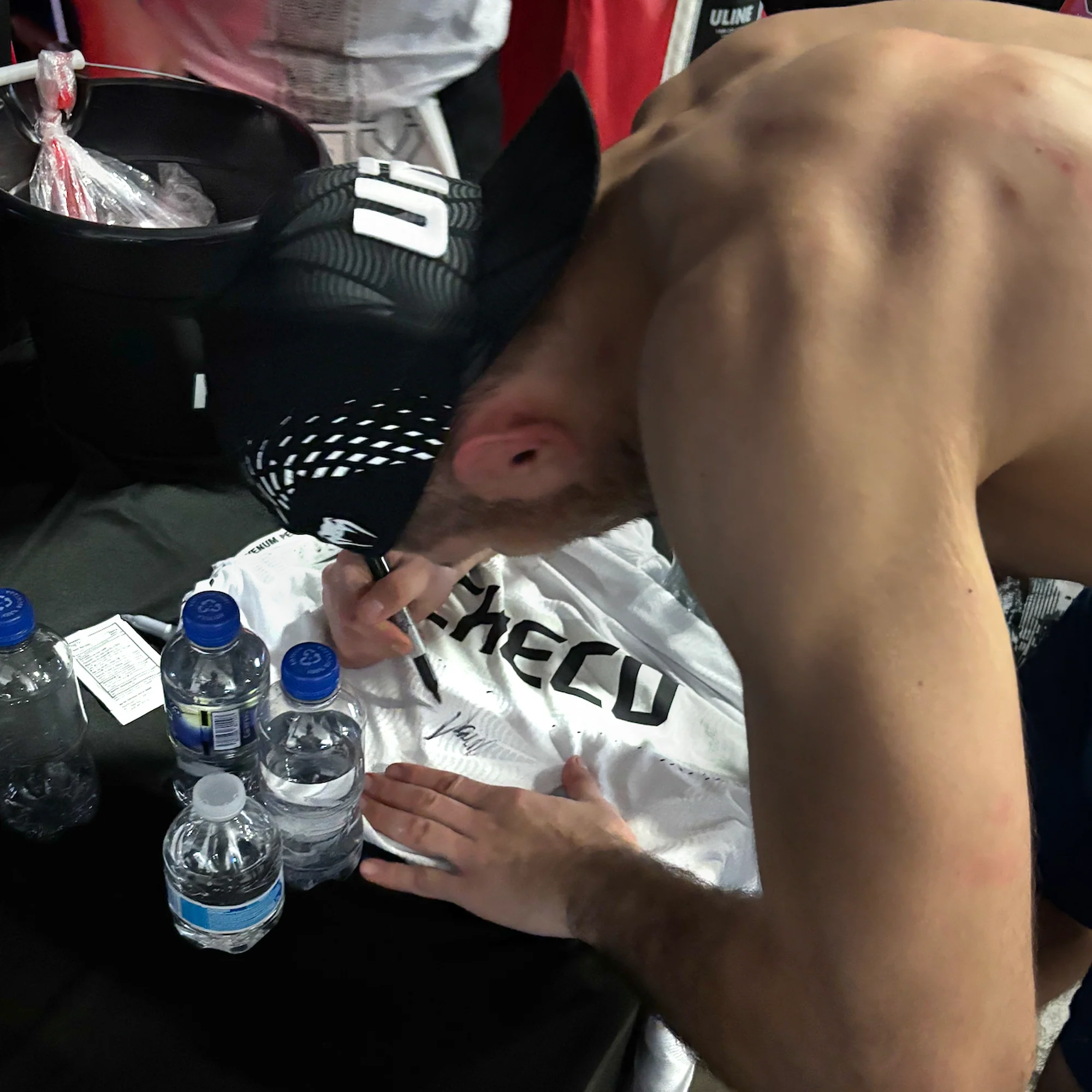 Angel Pacheco Signed 1-of-1 Fight Worn Jersey UFC Fight Night: Moreno vs Kavanagh - Image 3