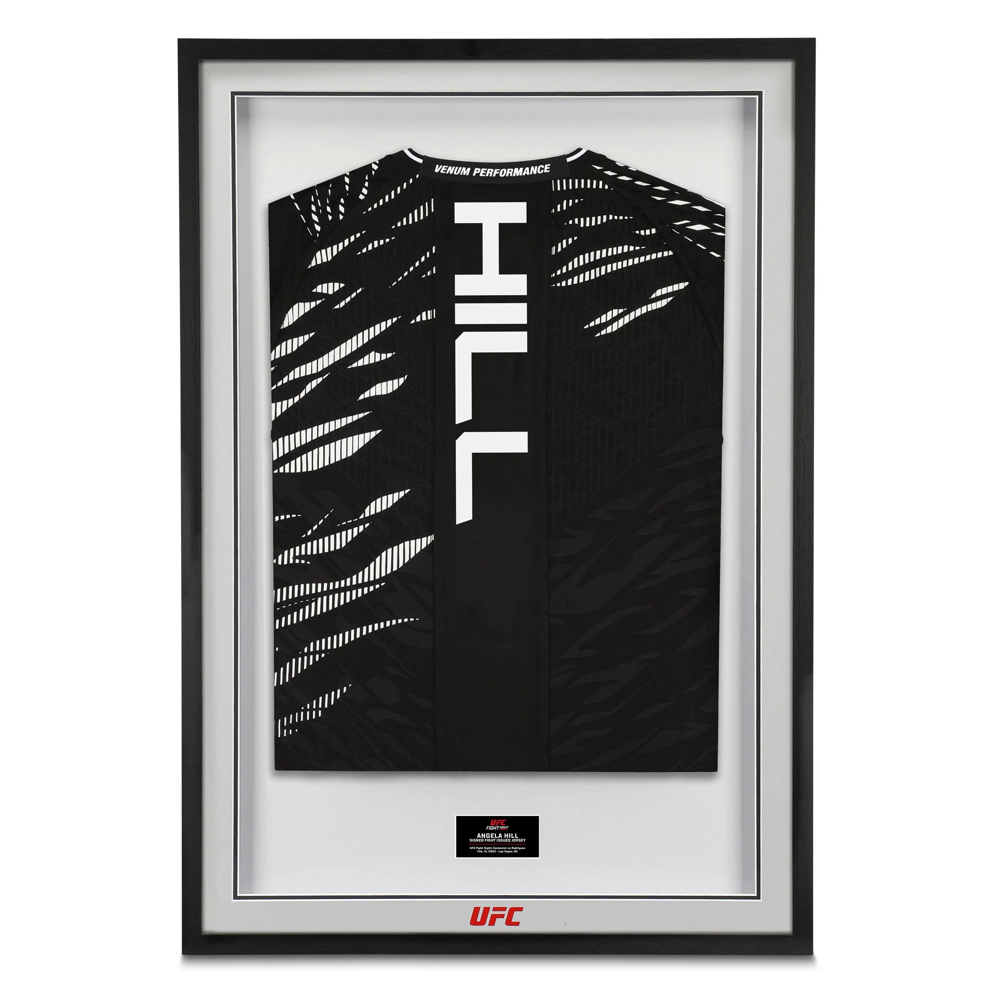Angela Hill Signed 1-of-1 Fight Issued Jersey UFC Fight Night: Cannonier vs Rodrigues