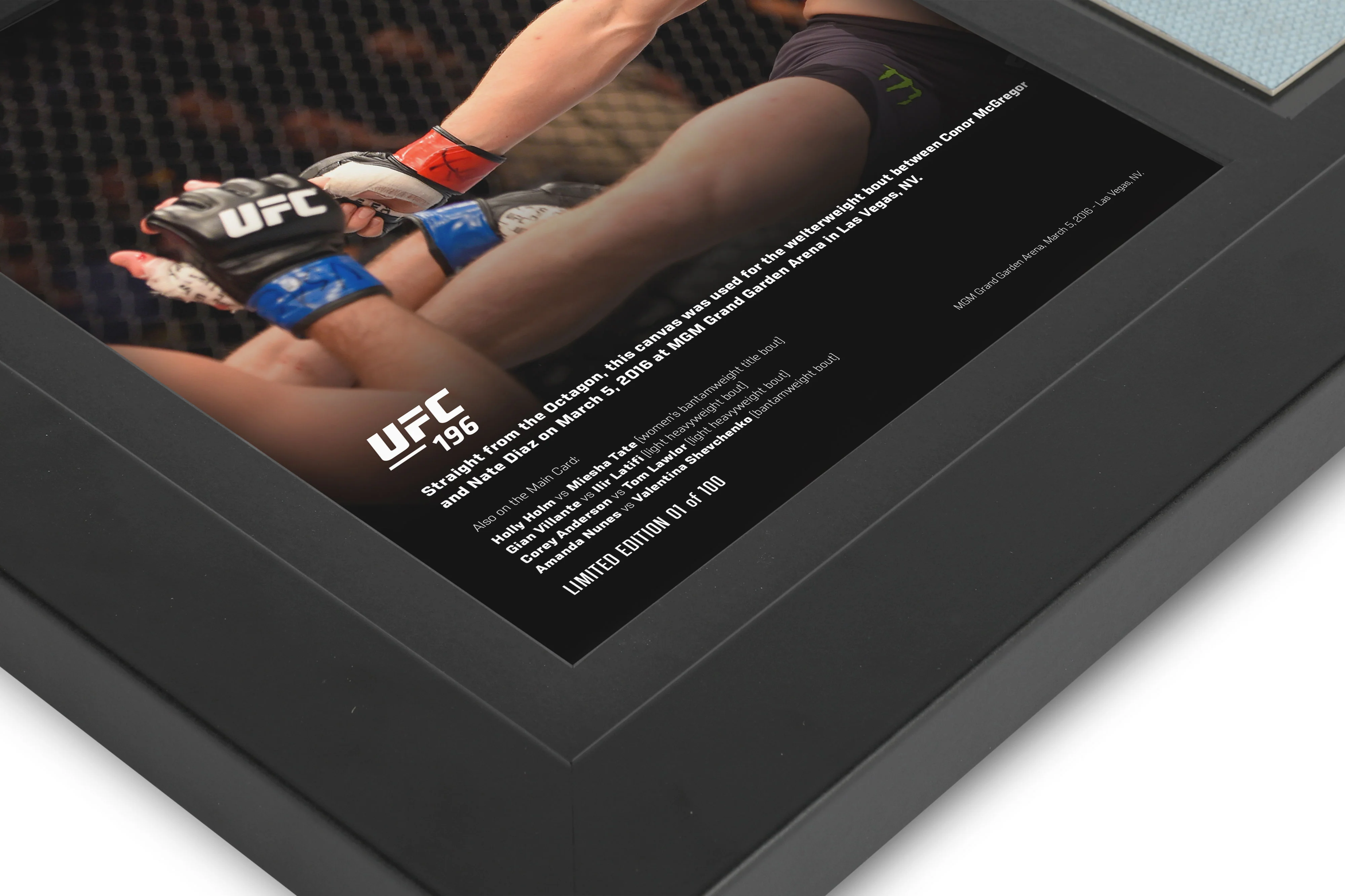 Conor McGregor Limited Edition UFC 196 Canvas & Photo - Image 3