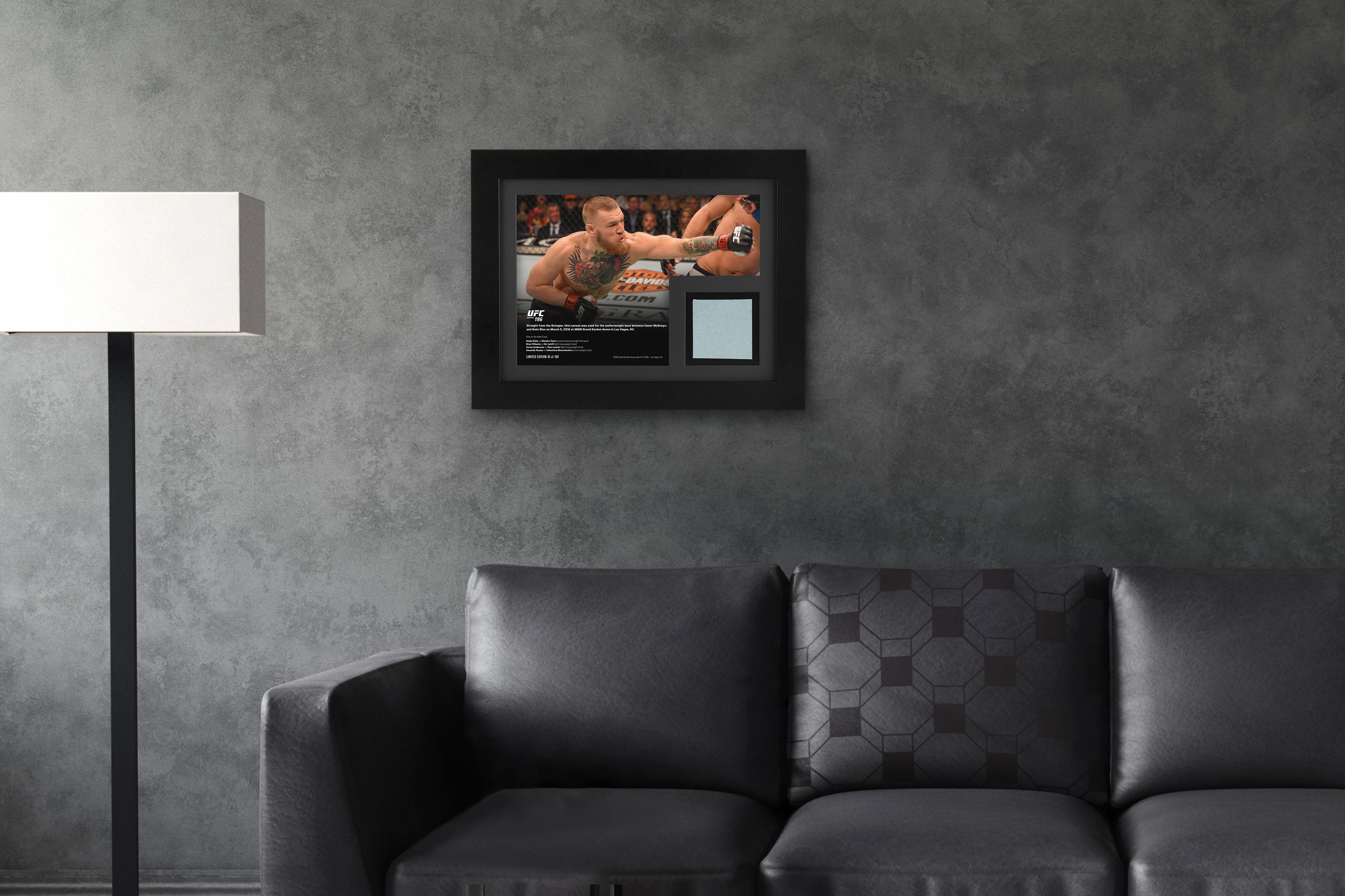 Conor McGregor Limited Edition UFC 196 Canvas & Photo - Image 5