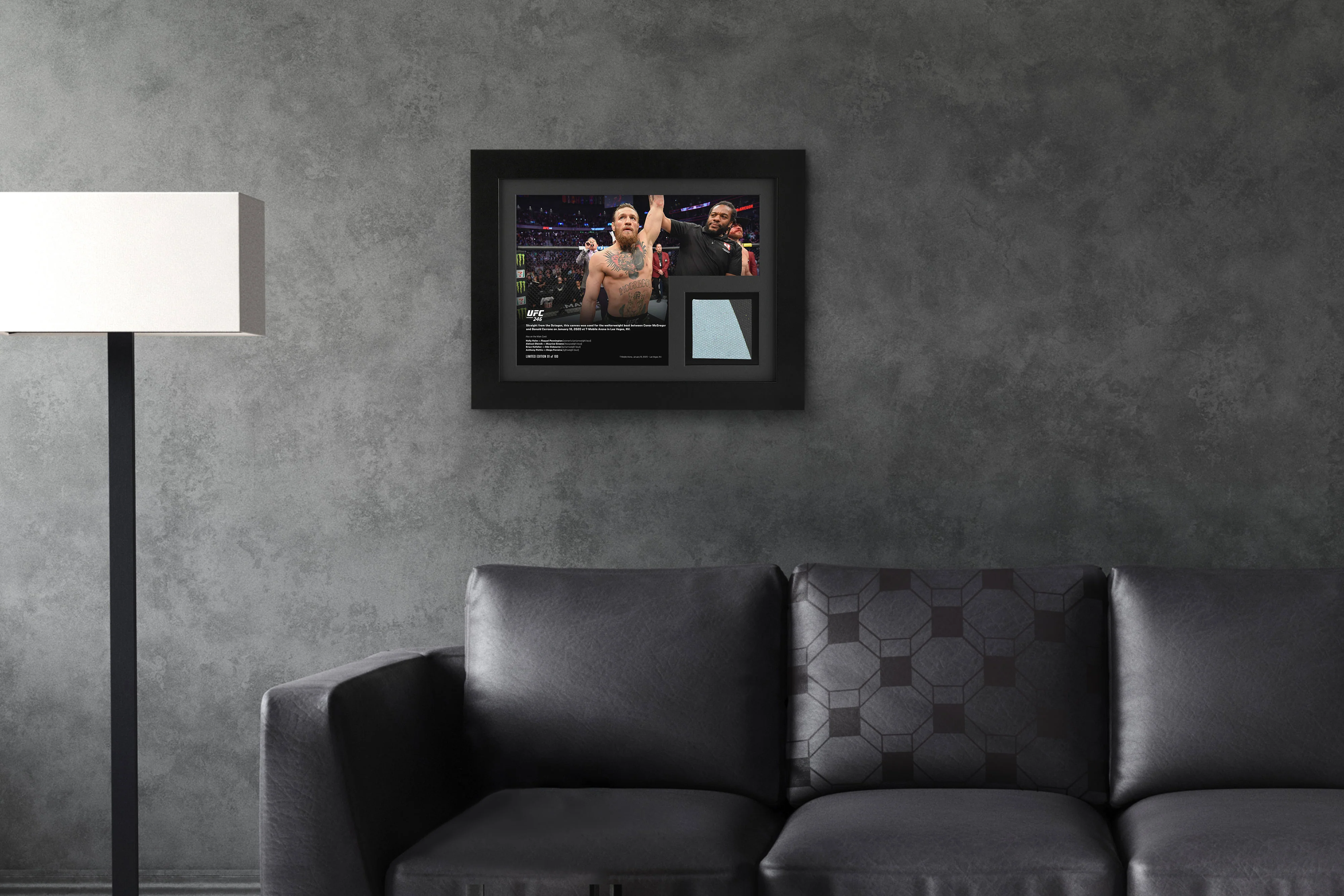 Conor McGregor Limited Edition UFC 246 Canvas & Photo - Image 5