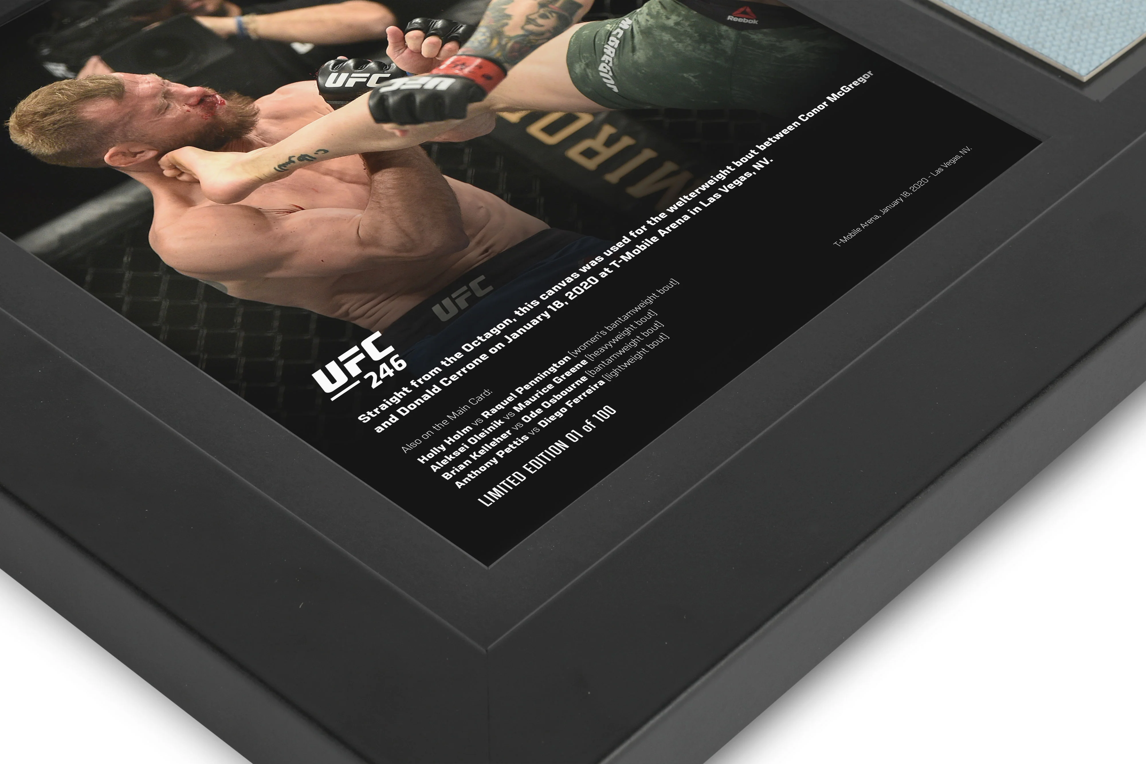 Conor McGregor Limited Edition UFC 246 Canvas & Photo - Image 3