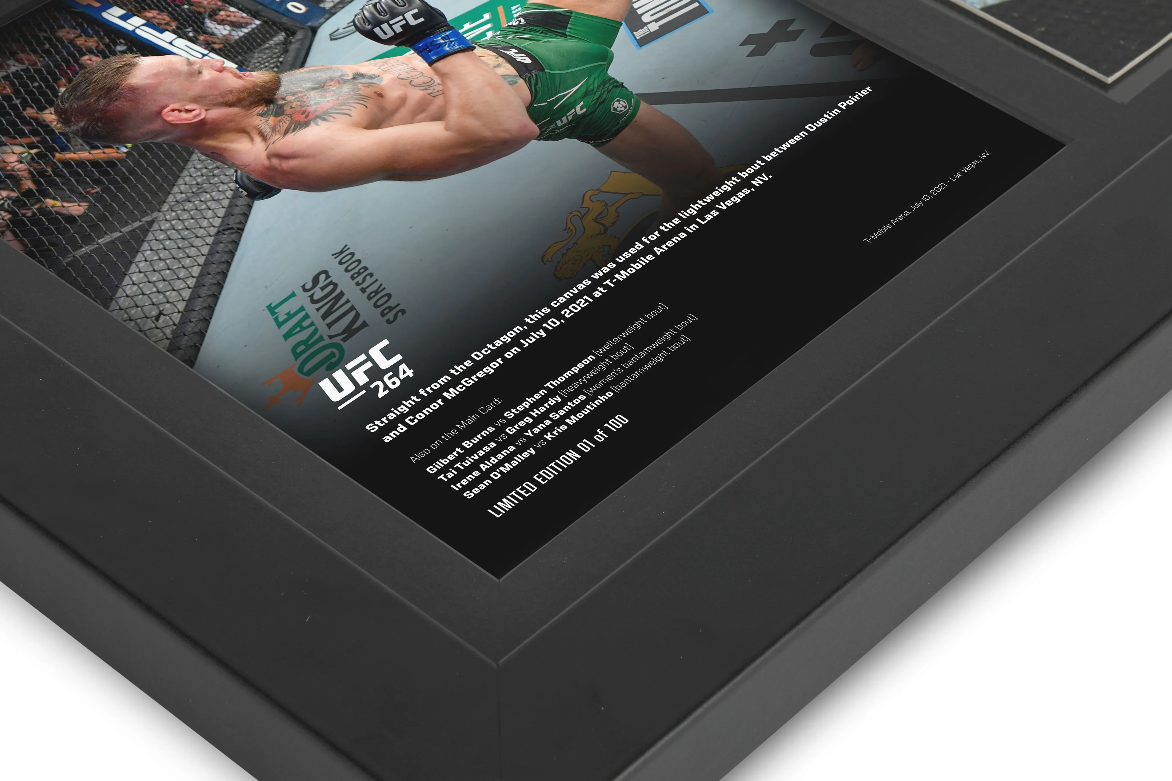 Conor McGregor Limited Edition UFC 264 Canvas & Photo - Image 3