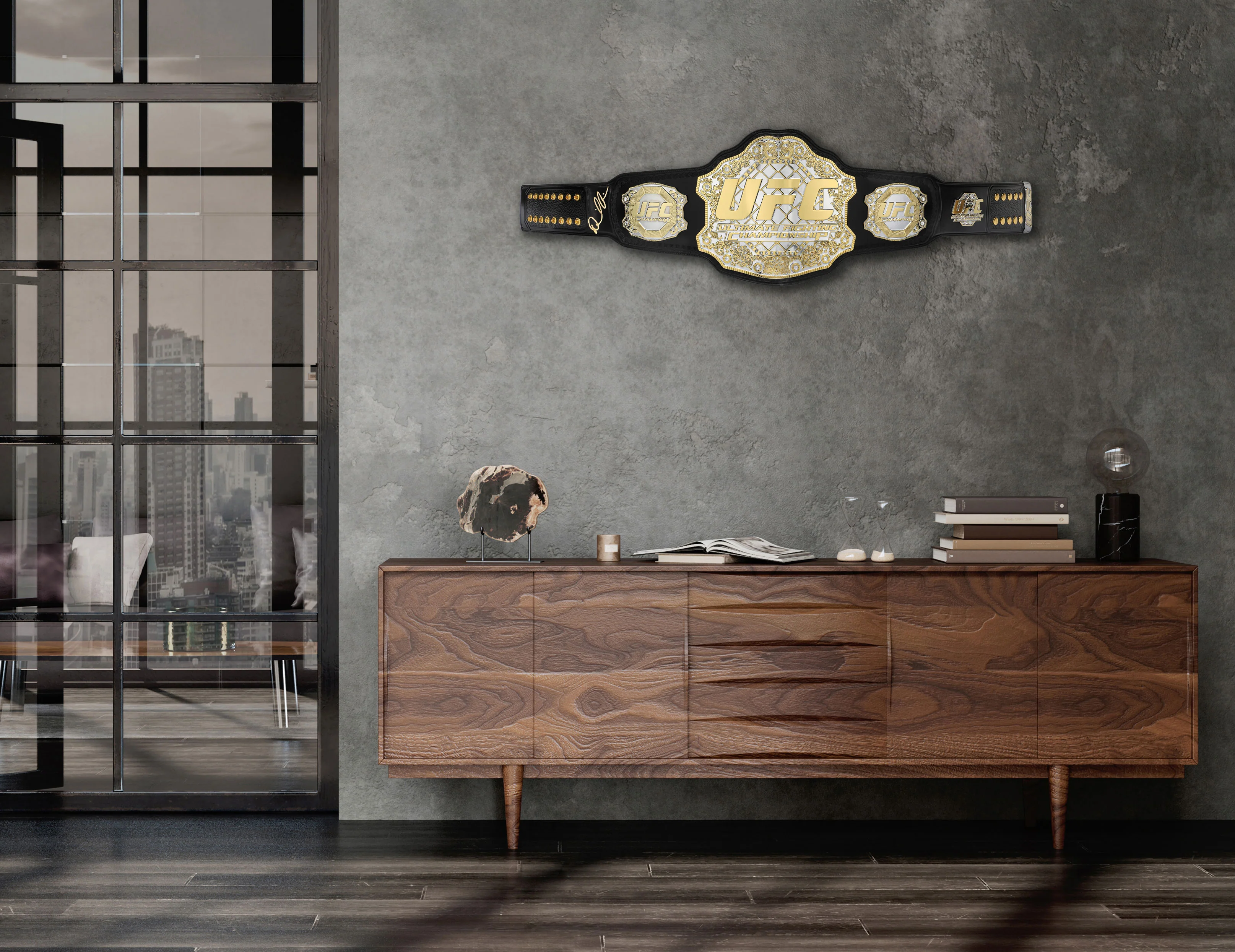 Daniel Cormier Signed UFC Championship Replica Belt - Image 7