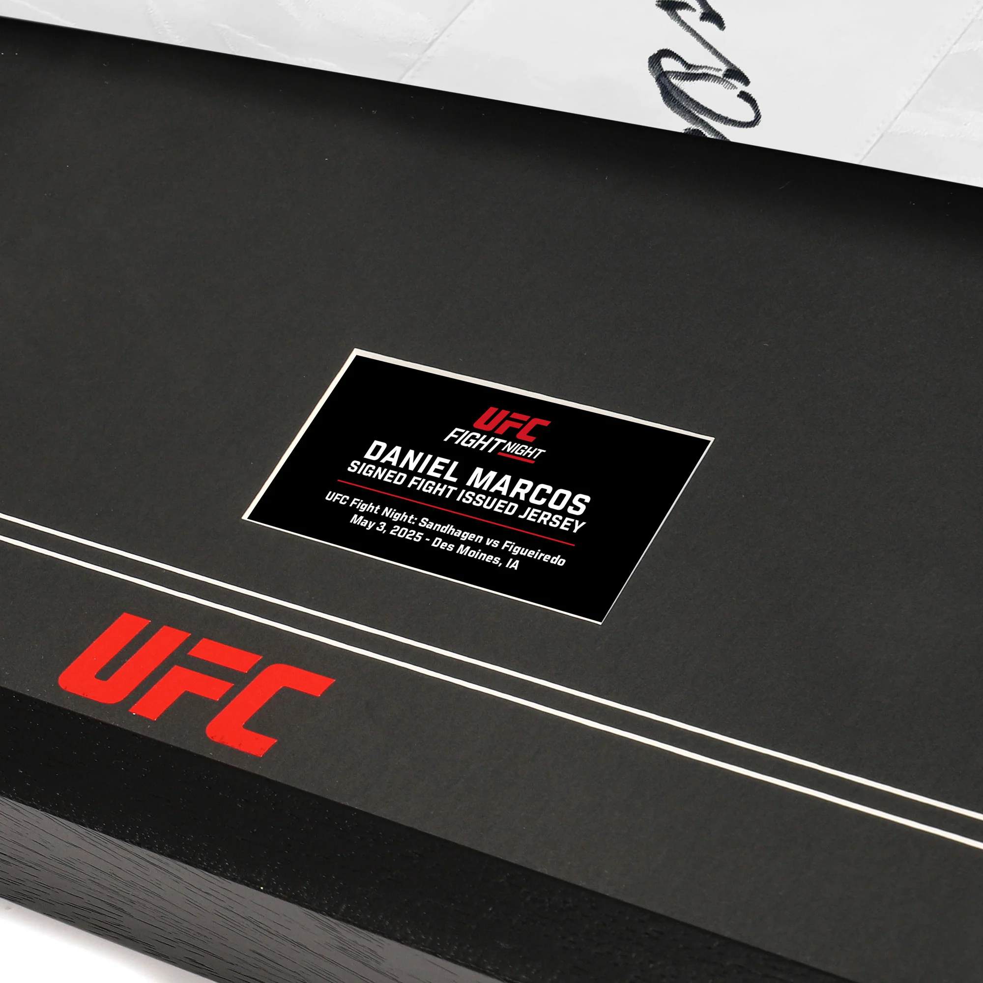 Daniel Marcos Signed 1-of-1 Fight Issued Jersey UFC Fight Night: Sandhagen vs Figueiredo - Image 3