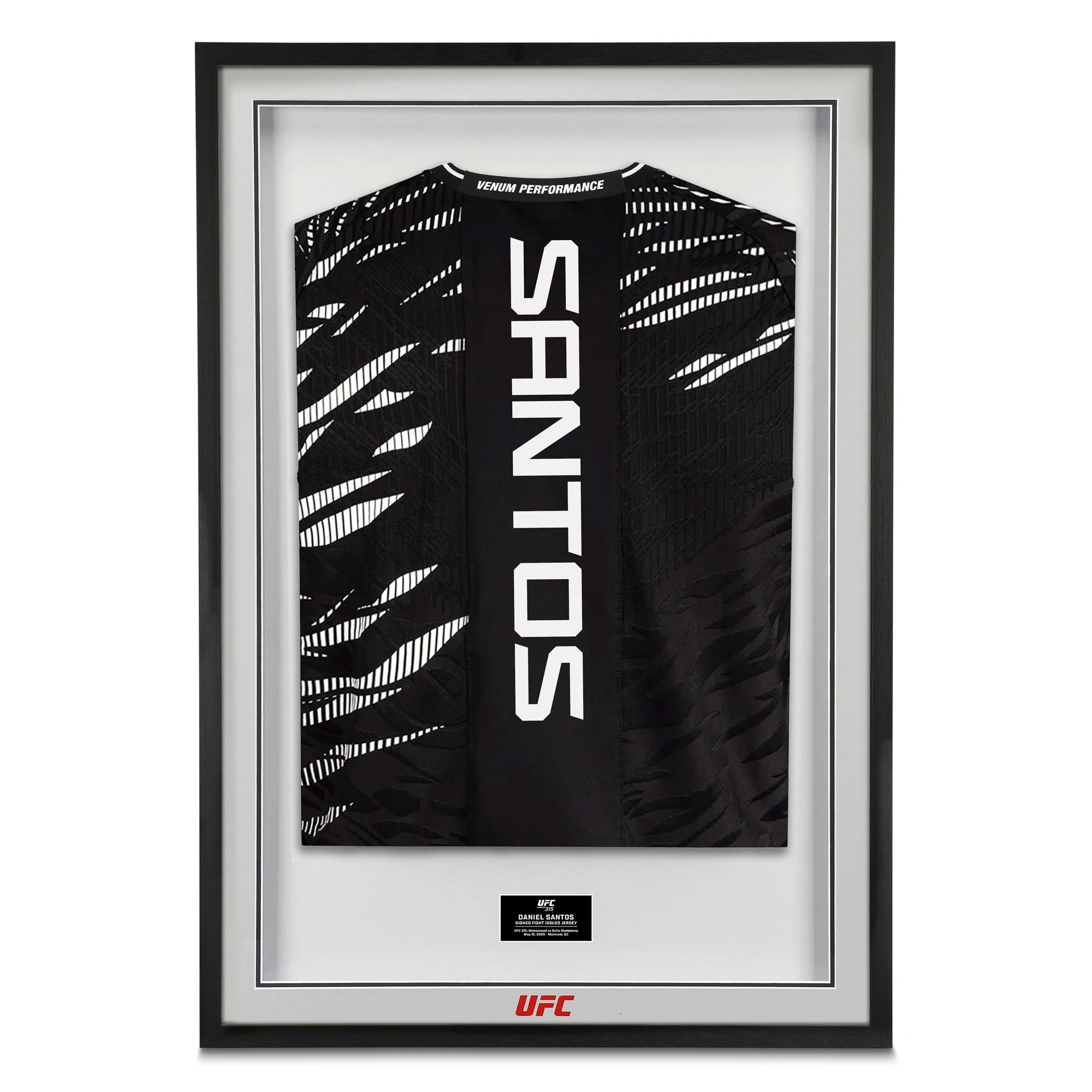 Daniel Santos 1-of-1 Fight Issued Jersey UFC 315: Muhammad vs Della Maddalena