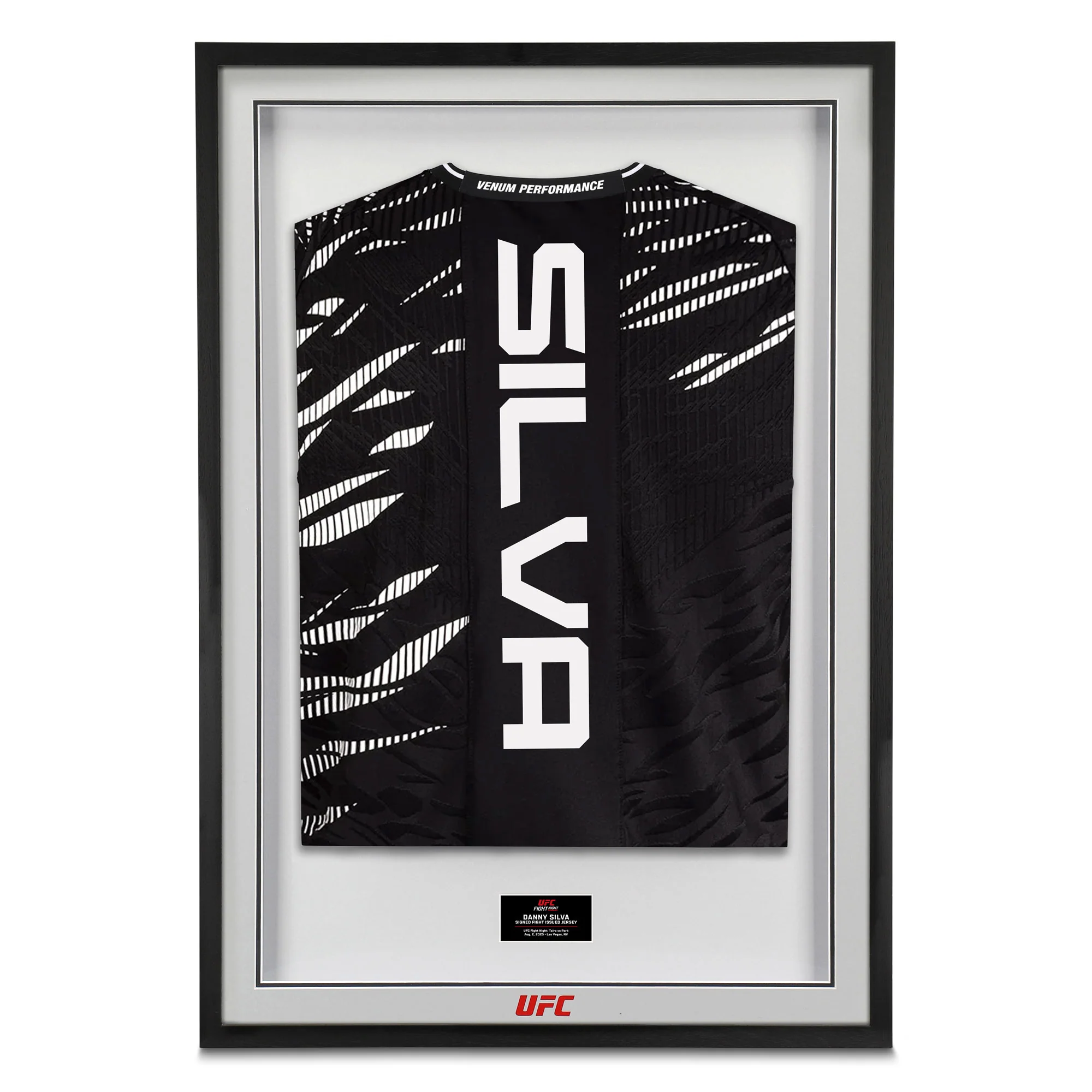 Danny Silva Signed 1-of-1 Fight Worn Jersey UFC Fight Night: Taira vs Park