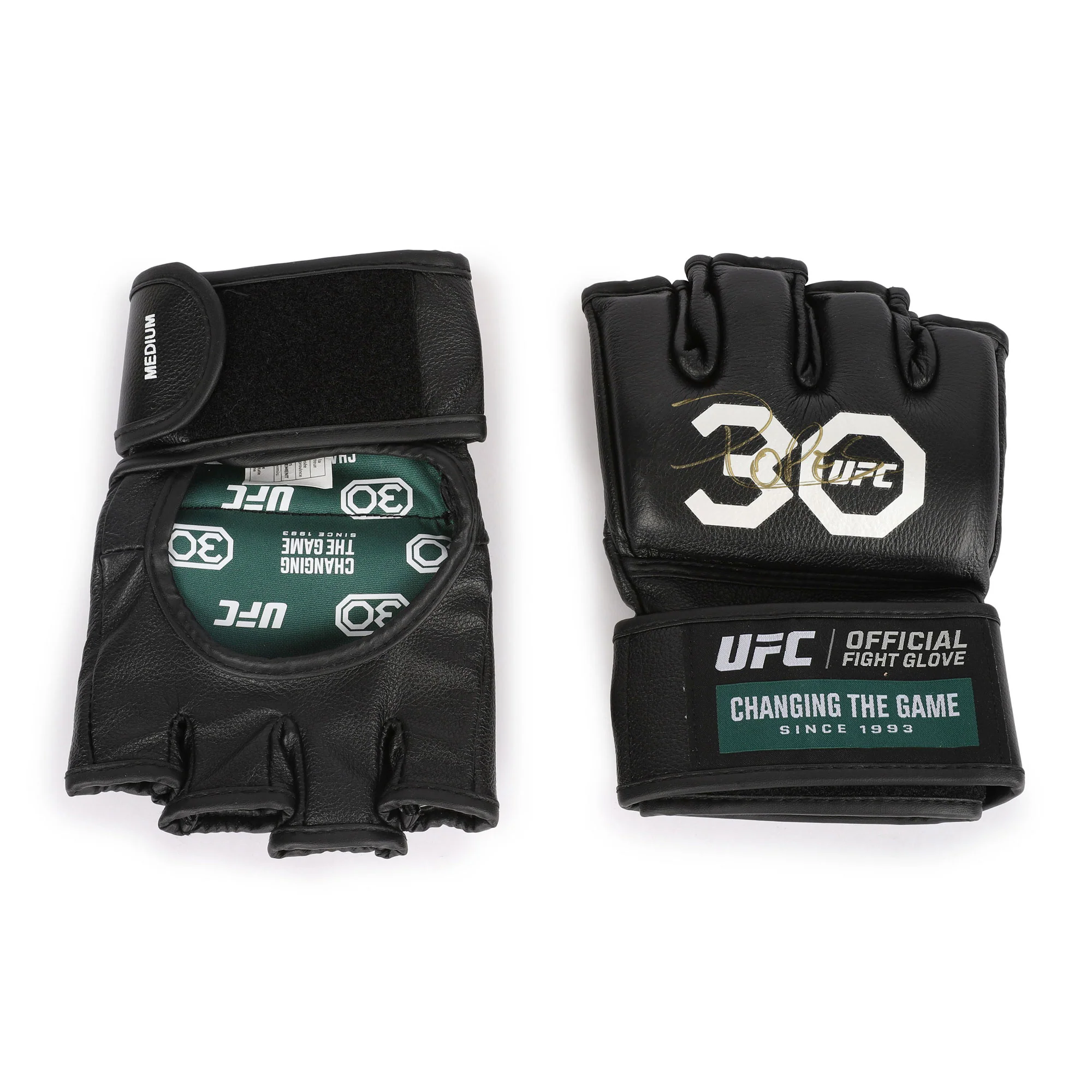 Diego Lopes Signed Official UFC Fight Gloves - 30th Anniversary Edition - Image 7
