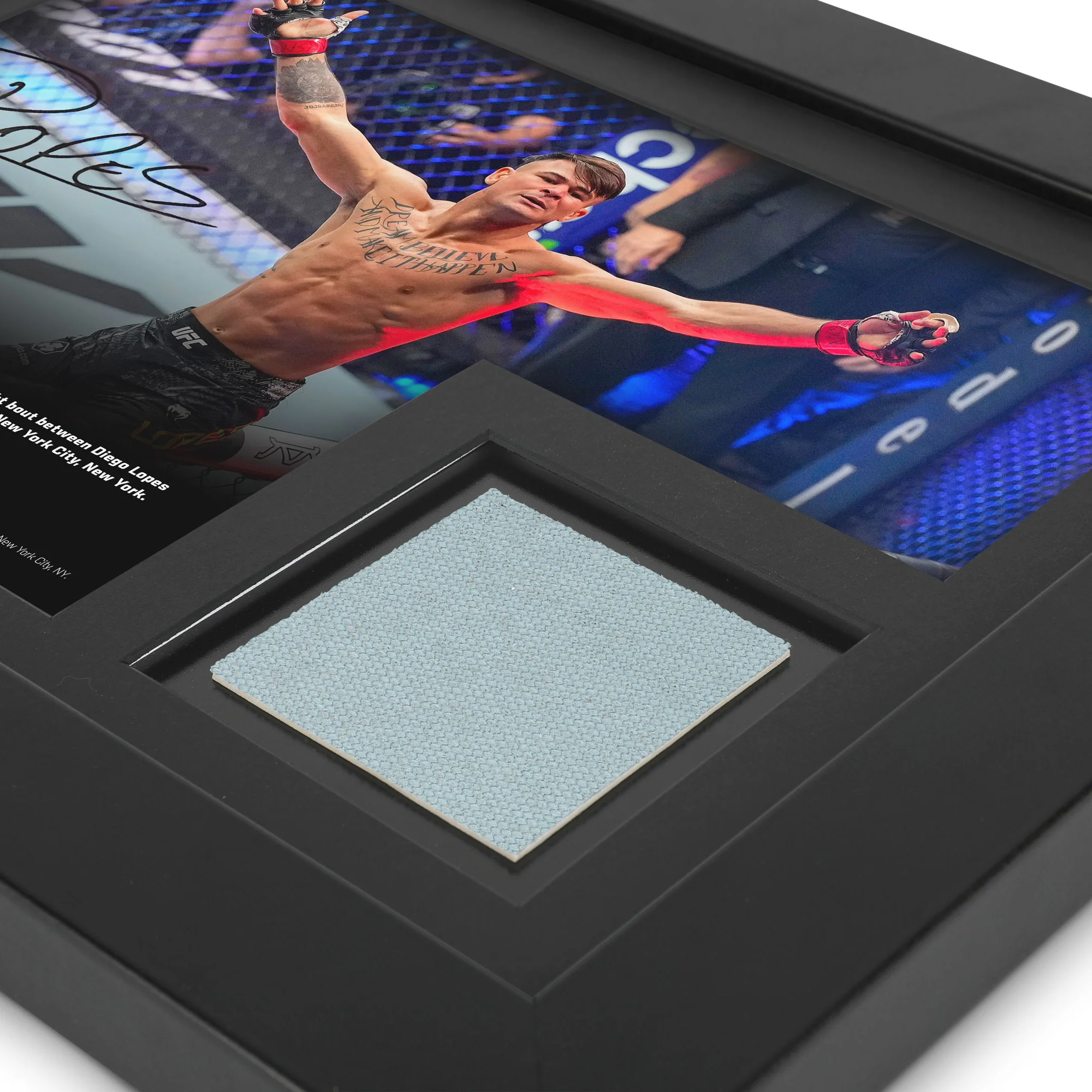 Diego Lopes Canvas & Signed Photo UFC 295: Procházka vs Pereira - Image 3