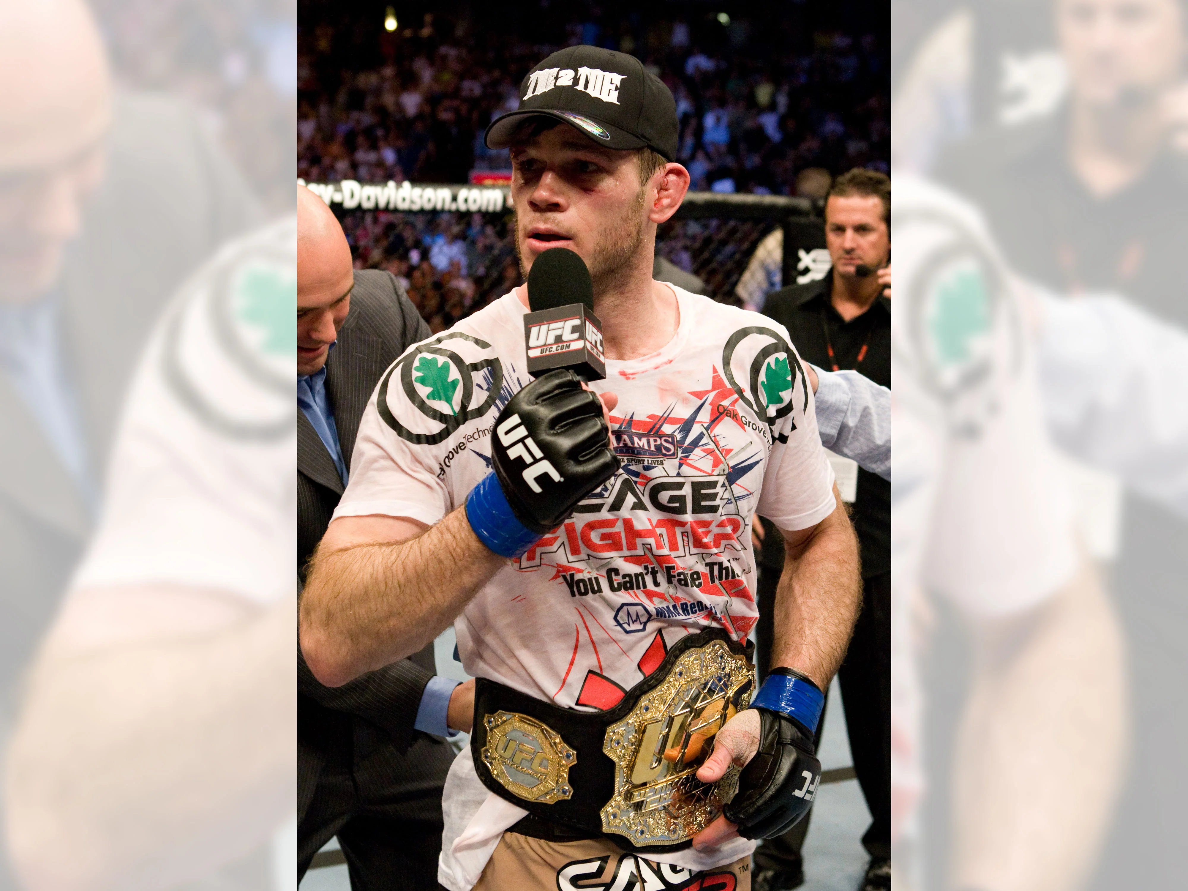 Forrest Griffin Signed UFC Replica Classic Championship Belt - Image 10