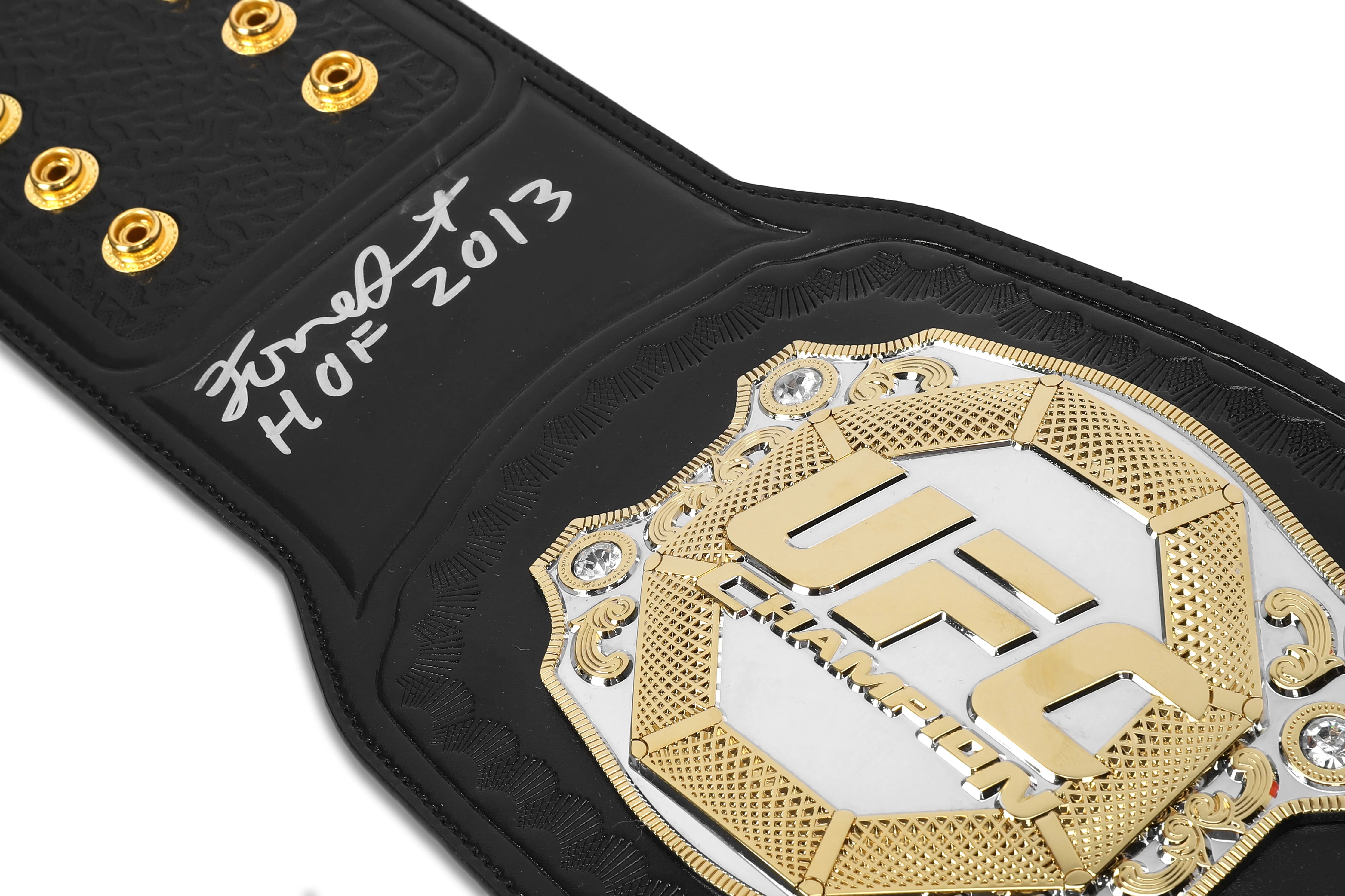 Forrest Griffin Signed UFC Replica Classic Championship Belt - Image 3