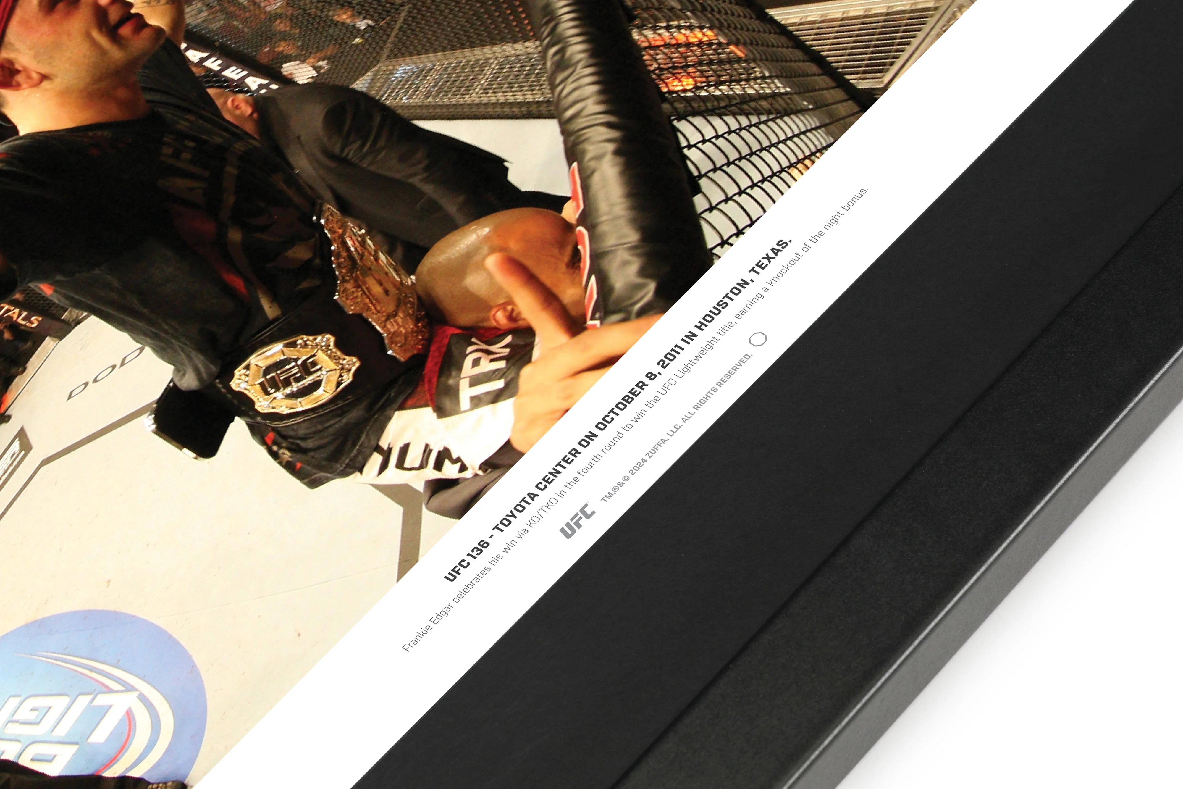 Frankie Edgar Signed Photo UFC 136 - Image 5