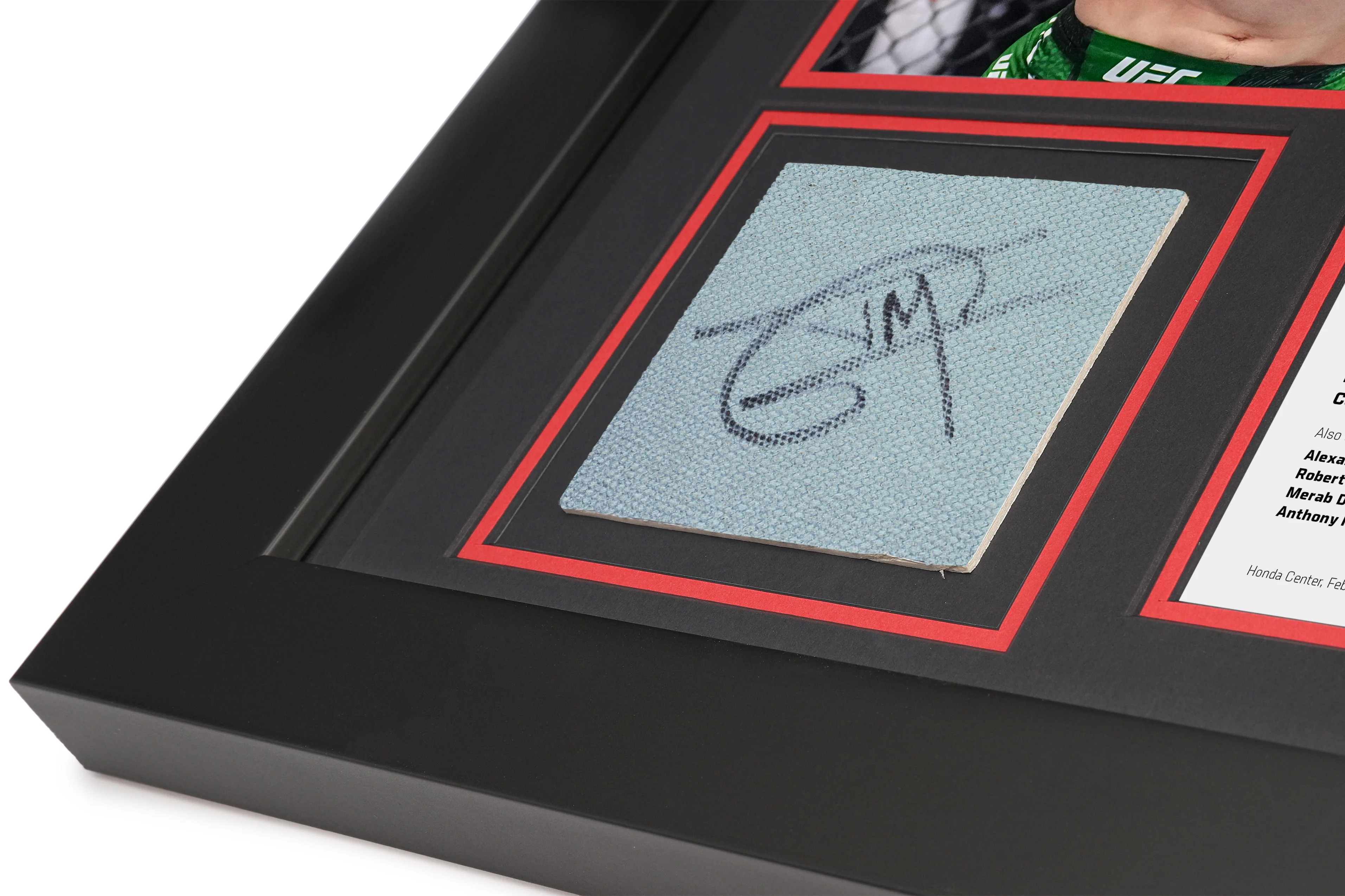 Ian Garry UFC 298 Signed Canvas & Photo - Image 5
