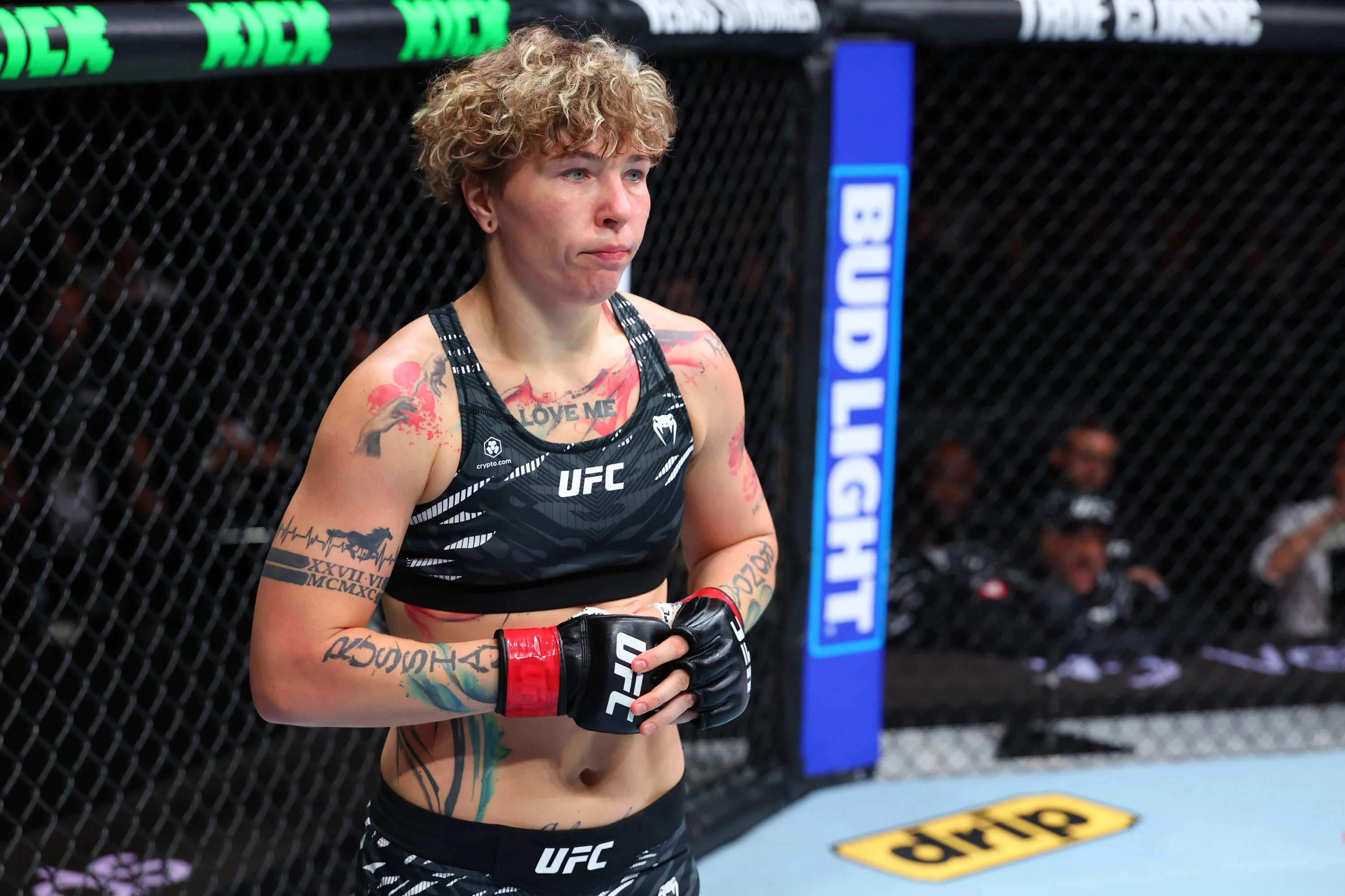 Irina Alekseeva Signed 1-of-1 Fight Issued Jersey UFC Fight Night: Hill vs Rountree Jr - Image 2