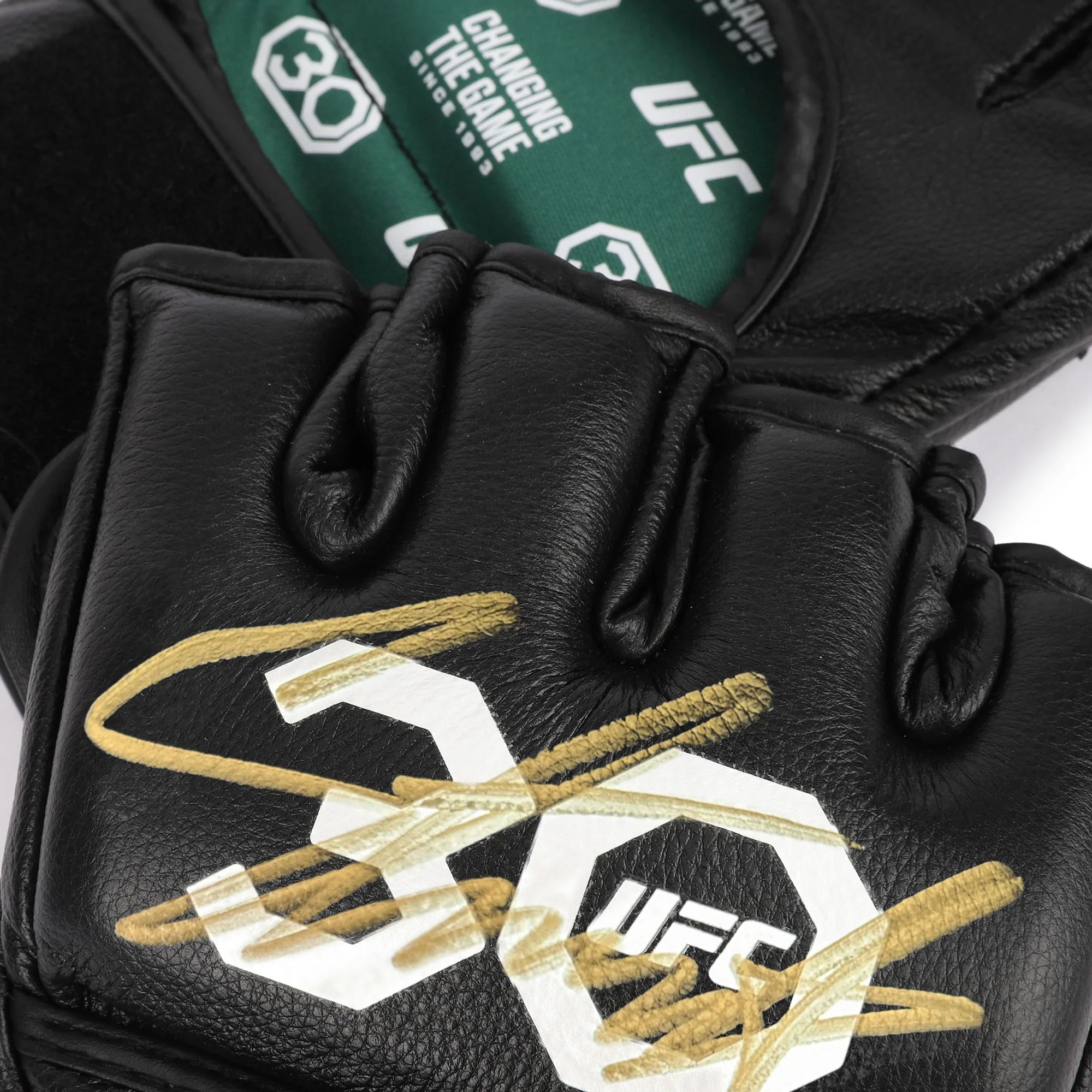 Israel Adesanya Signed Official UFC Gloves - 30th Anniversary Edition - Image 5
