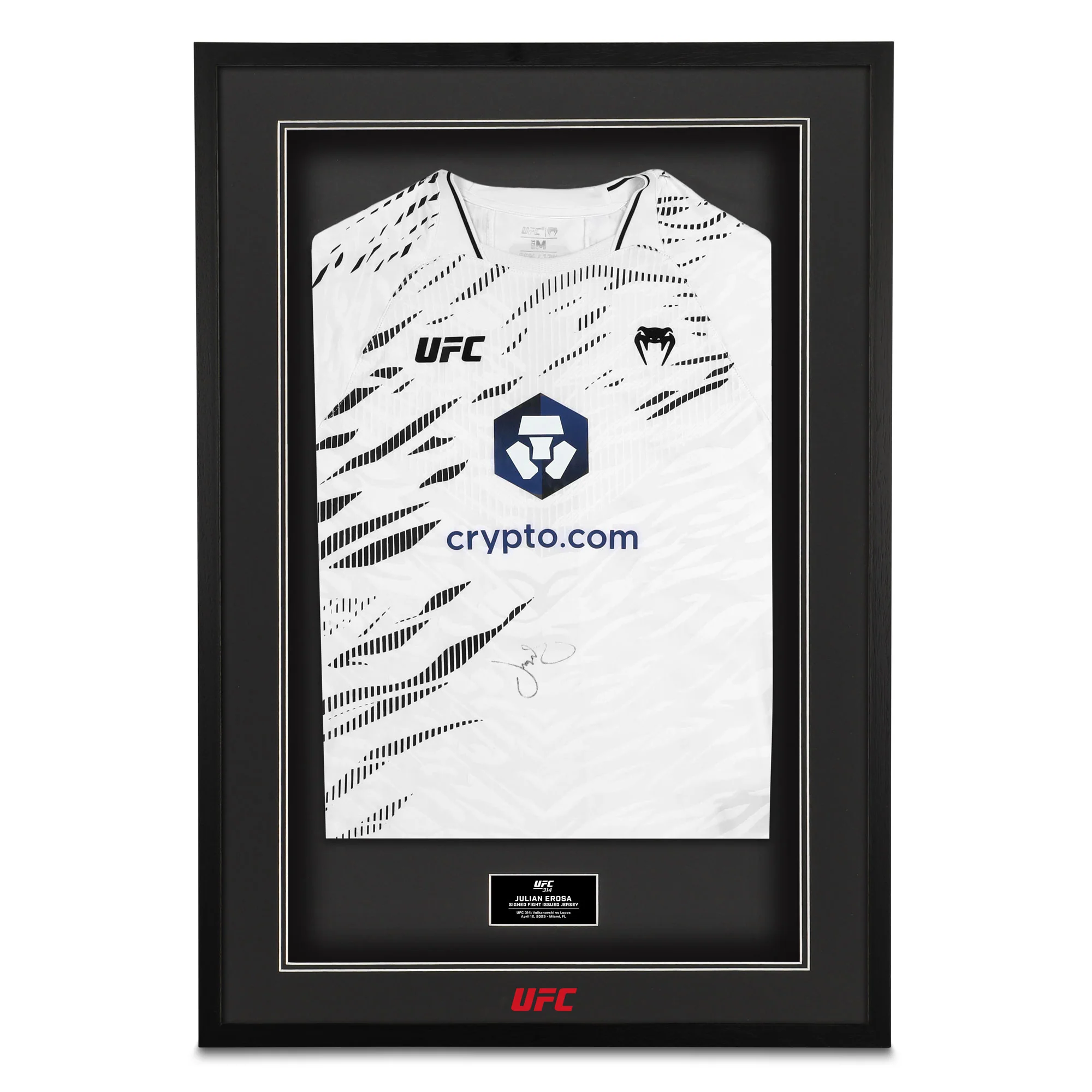 Julian Erosa Signed 1-of-1 Fight Issued Jersey UFC 314: Volkanovski vs Lopes