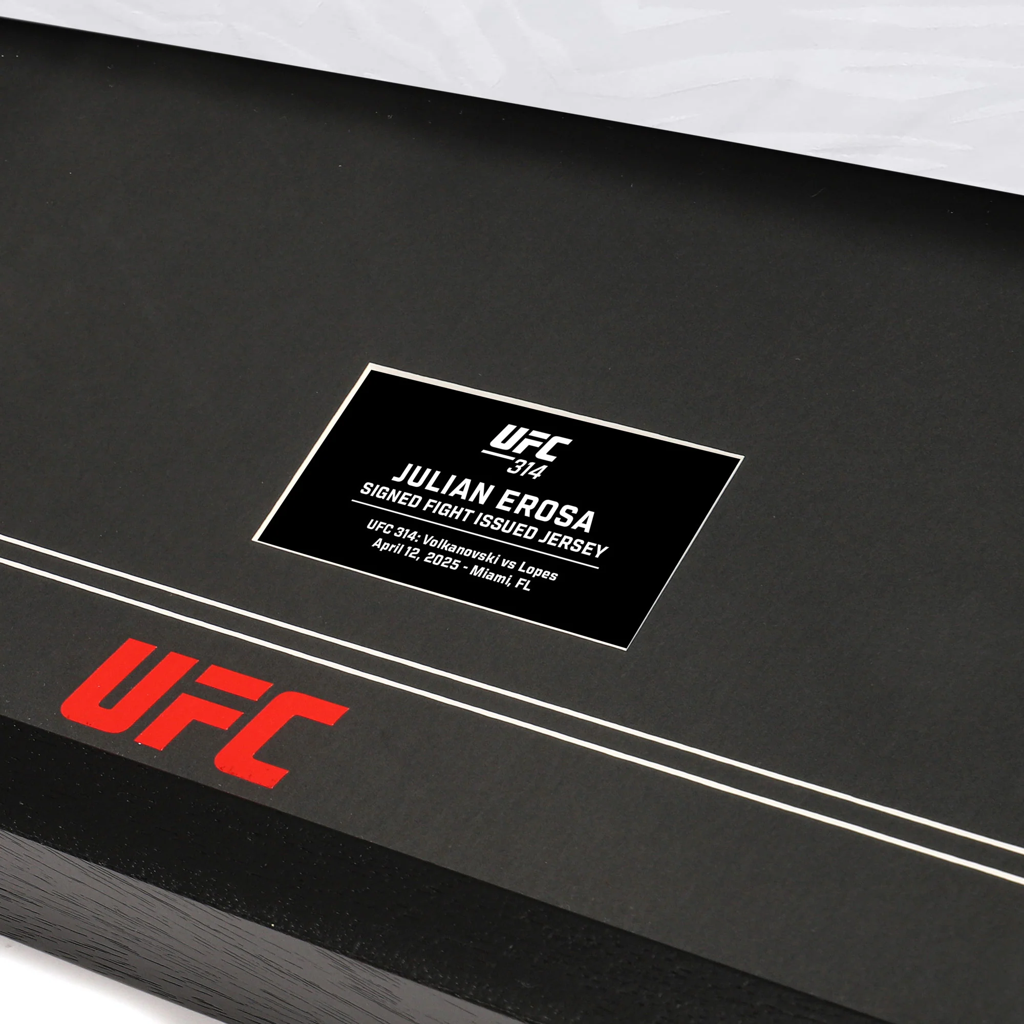 Julian Erosa Signed 1-of-1 Fight Issued Jersey UFC 314: Volkanovski vs Lopes - Image 3
