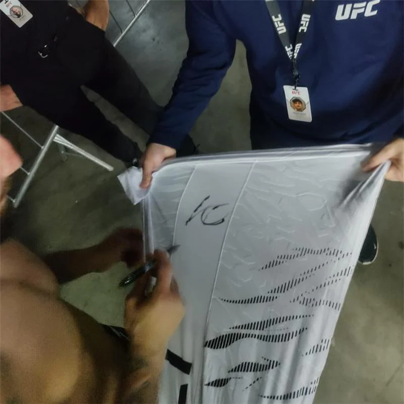 Kaan Ofli Signed 1-of-1 Fight Worn Jersey UFC Fight Night: Oliveira vs Gamrot - Image 3