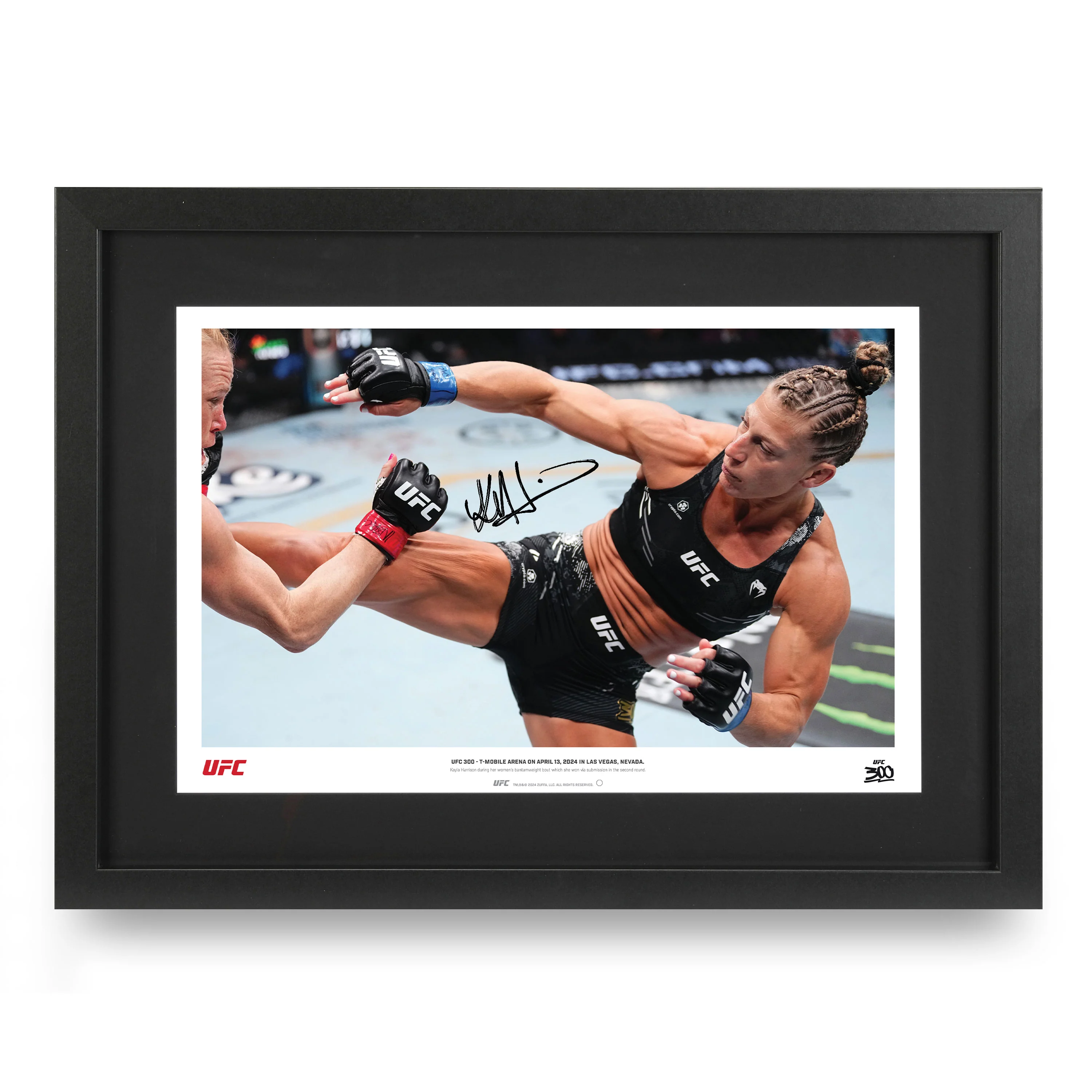 Kayla Harrison Signed Photo UFC 300