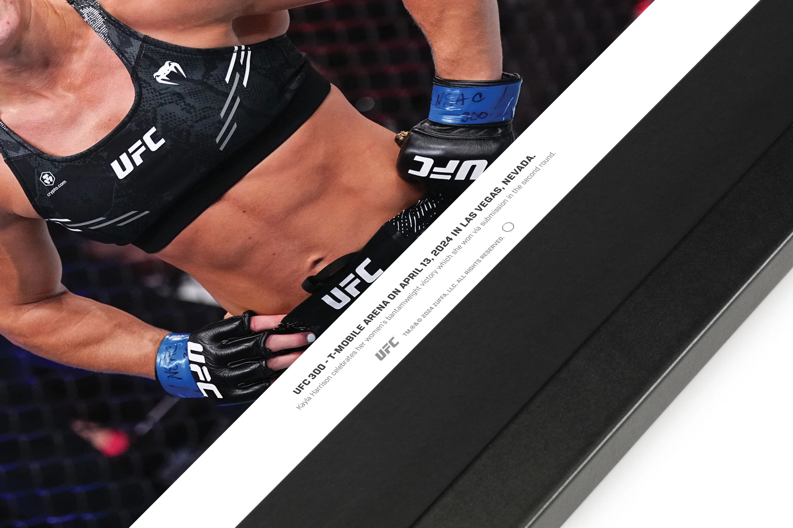 Kayla Harrison Signed Photo UFC 300 - Image 4