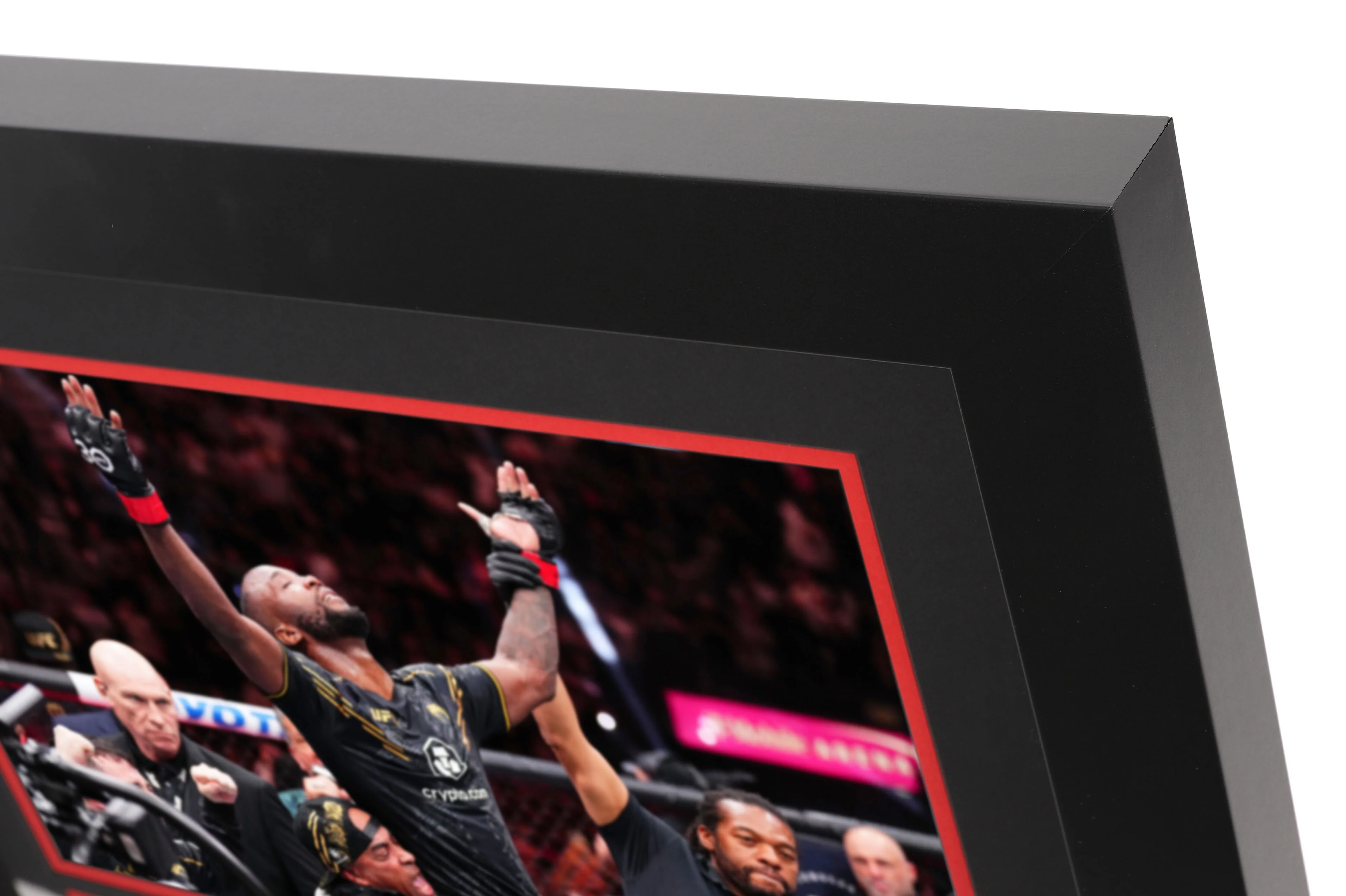 Leon Edwards Signed UFC 296 Canvas & Photo - Image 5