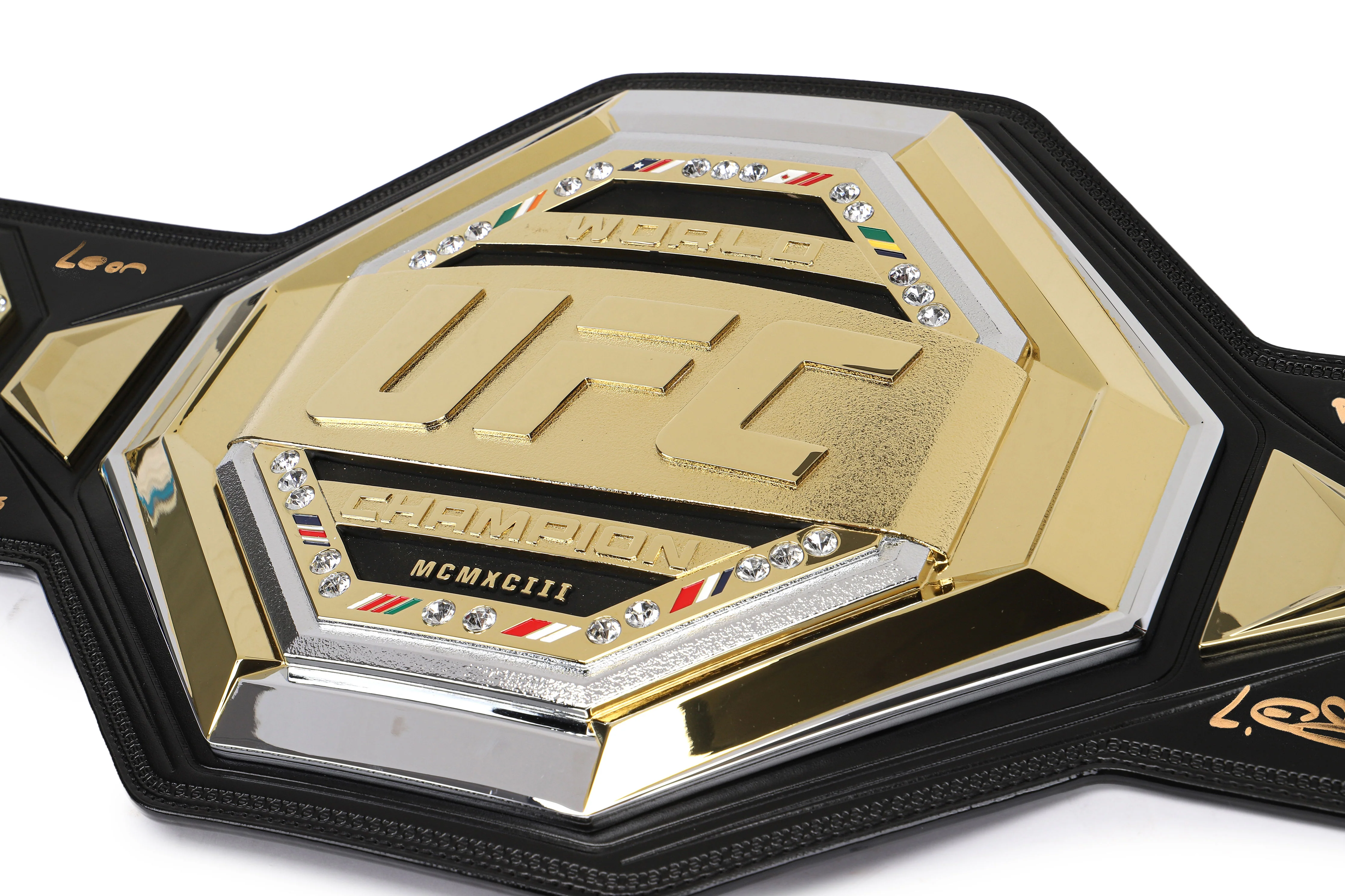 Leon Edwards Signed Championship Replica Belt - Image 3