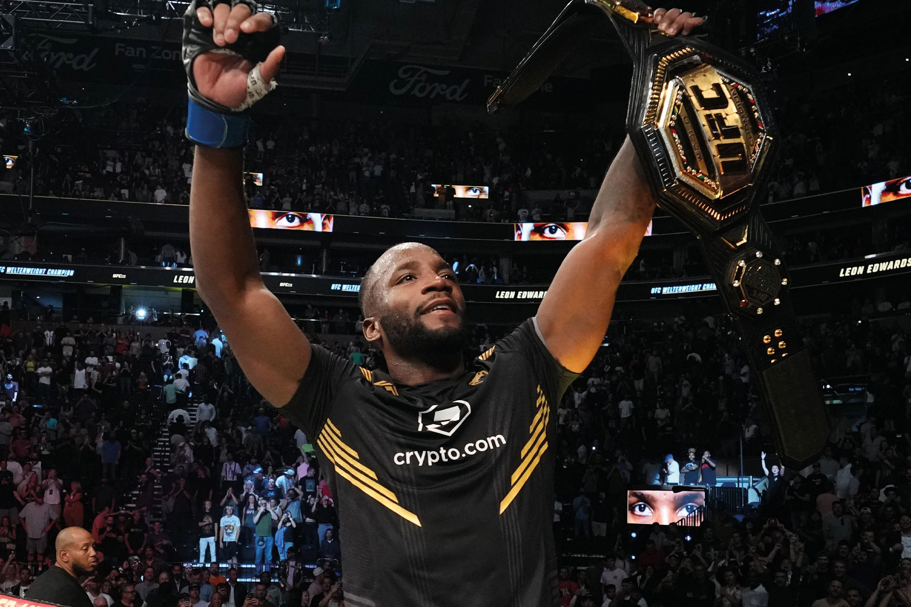 Leon Edwards Signed Photo UFC 278 - Image 3