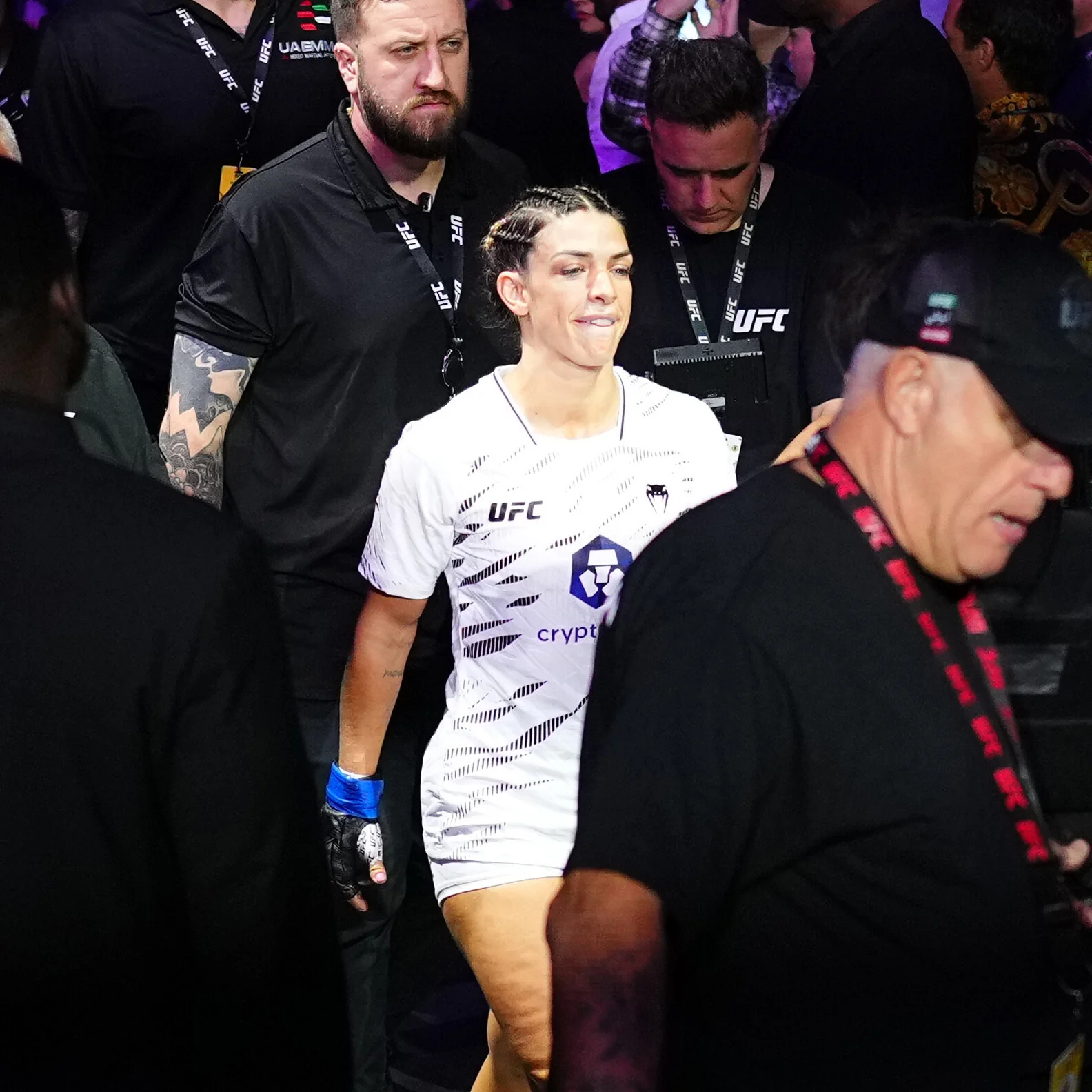 Mackenzie Dern Signed 1-of-1 Fight Worn Jersey UFC 321: Aspinall vs Gane - Image 4