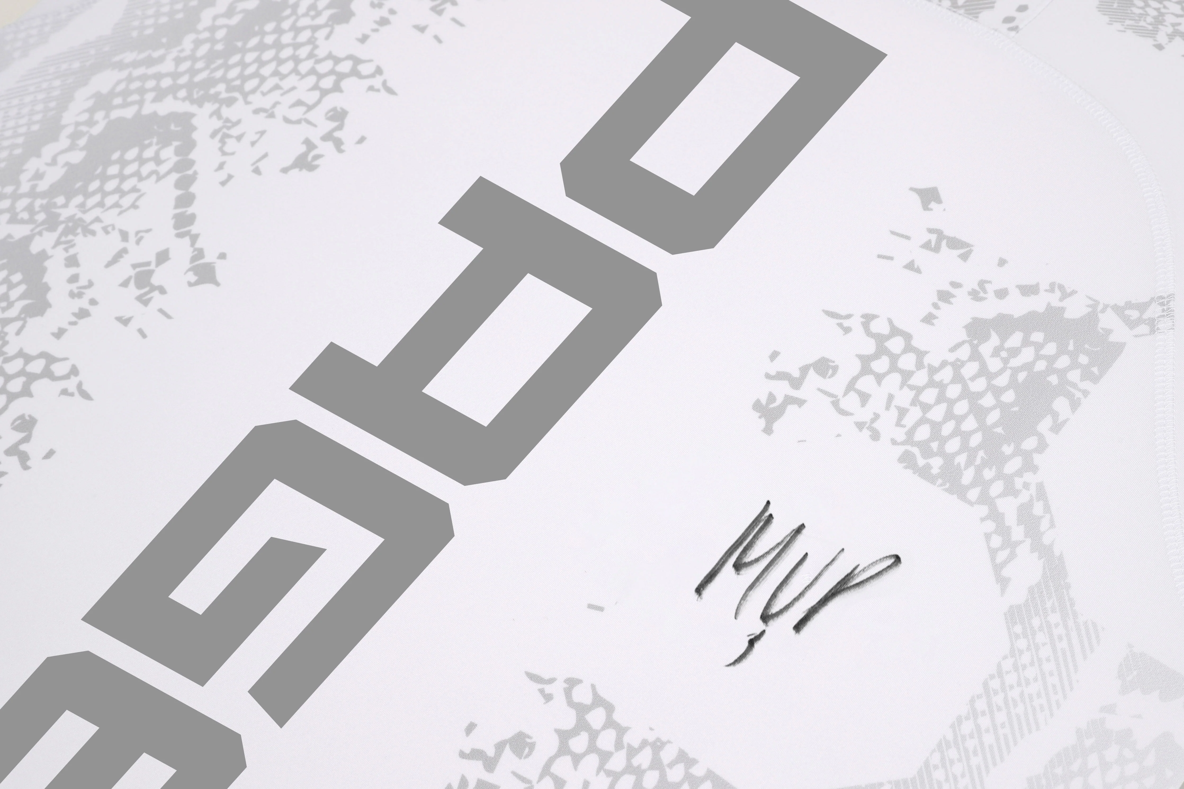 Michael Page Signed Limited Edition Venum Adrenaline White Jersey - Image 4