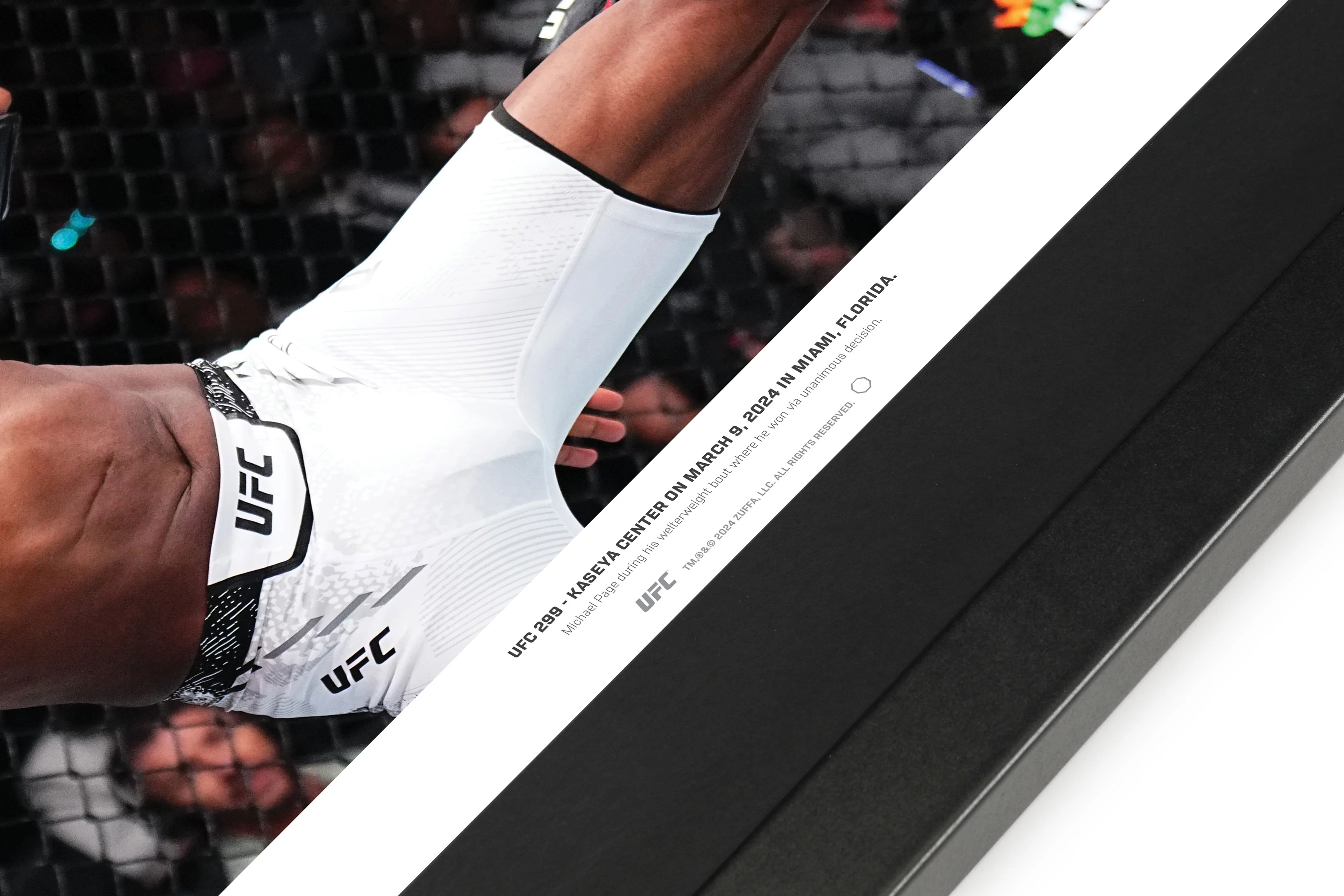 Michael Page Signed Photo UFC 299 - Image 5