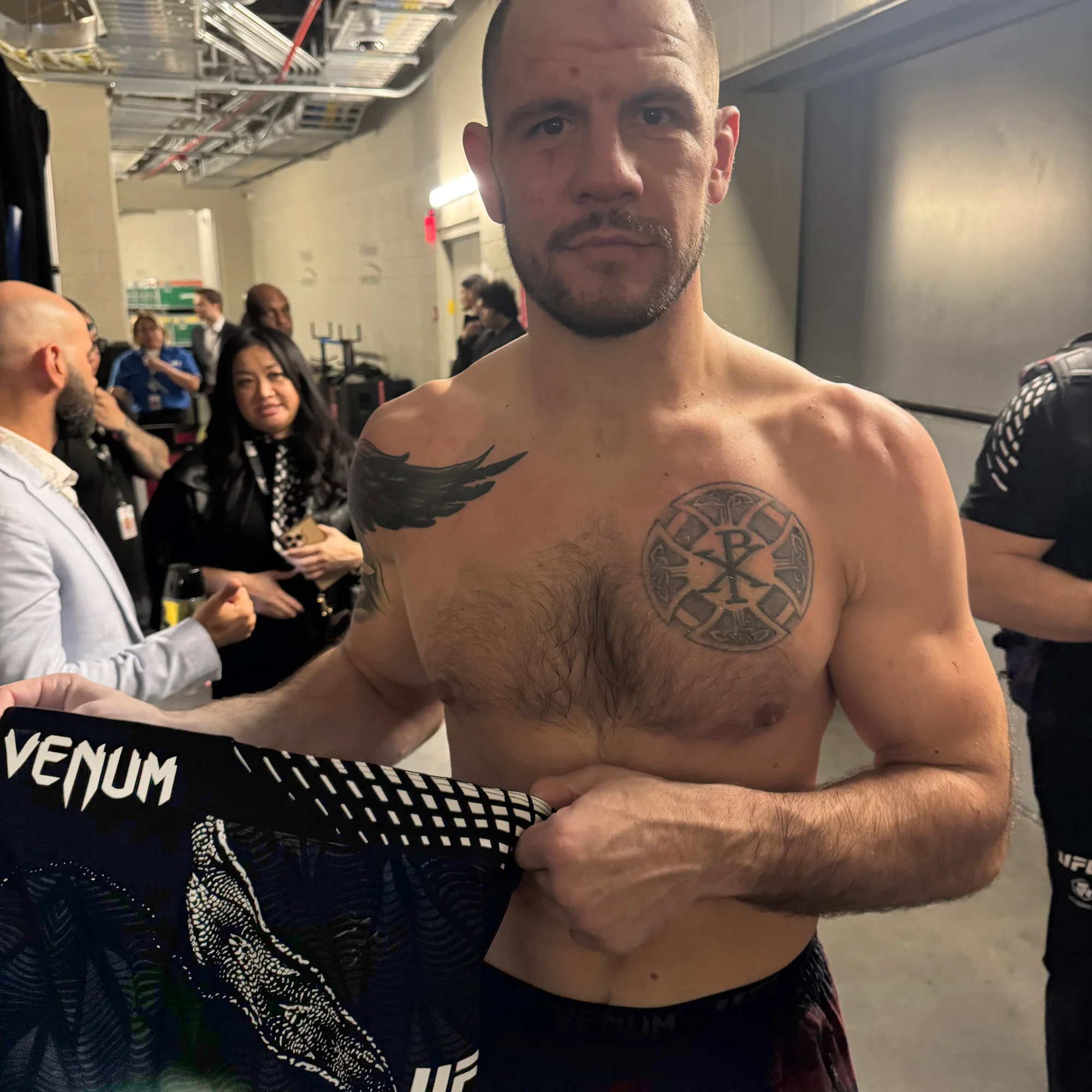 Nikita Krylov Signed 1-of-1 Fight Worn Shorts UFC 324: Gaethje vs Pimblett - Image 3