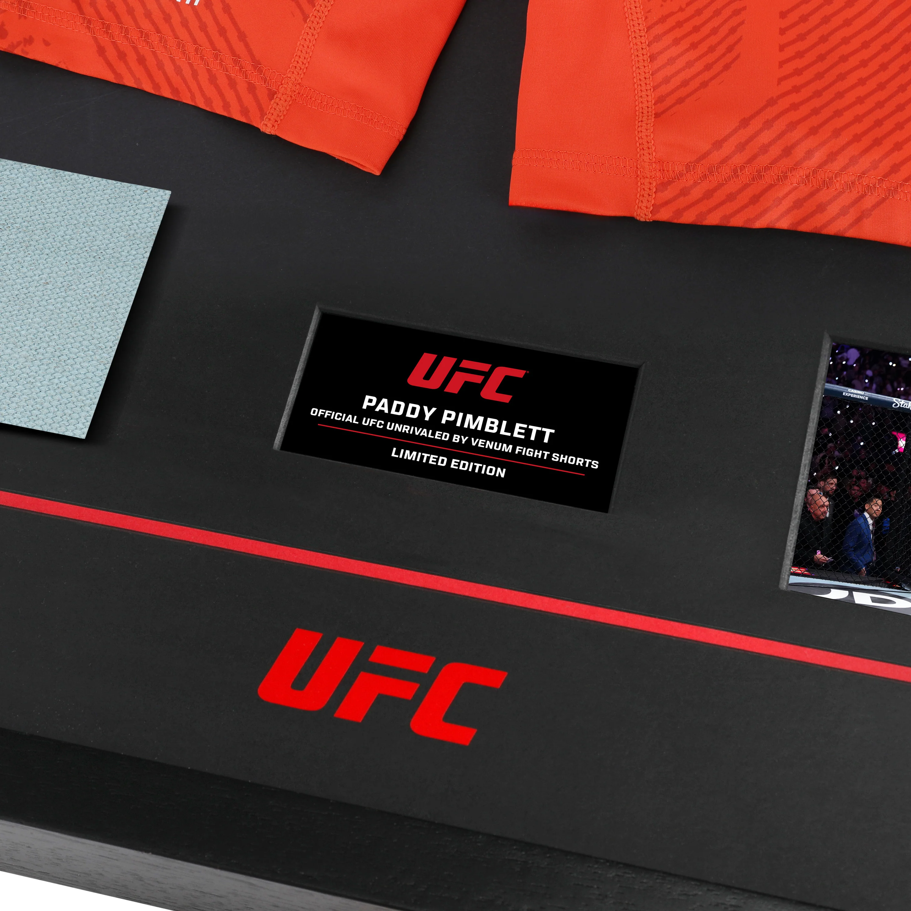 Paddy Pimblett Limited Edition UFC 324 Venum Shorts & Canvas Display - Image 3
