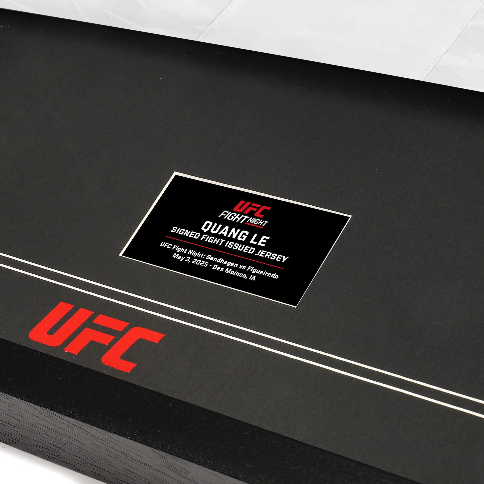 Quang Le Signed 1-of-1 Fight Issued Jersey UFC Fight Night: Sandhagen vs Figueiredo - Image 3