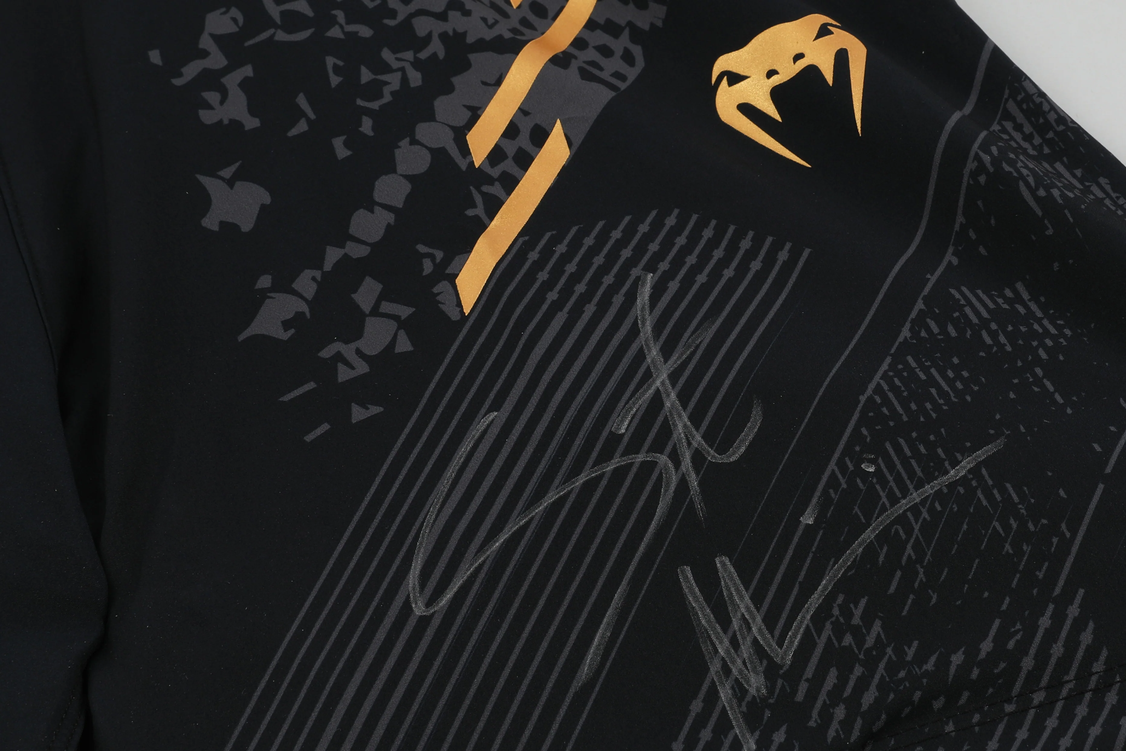 Stipe Miocic Champion Venum Adrenaline Signed Shorts - Image 5