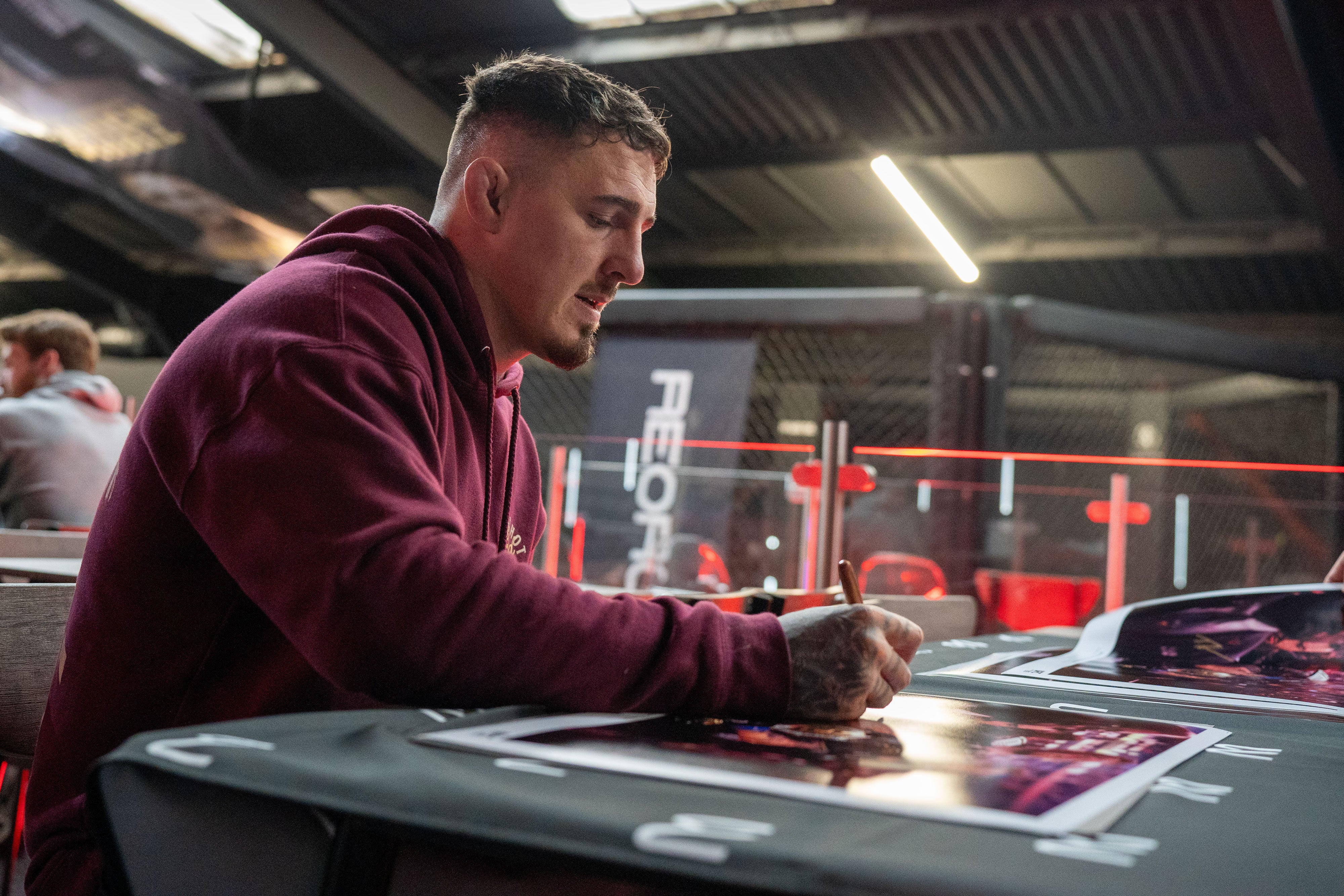 Tom Aspinall Signed Photo UFC 295 - Image 2