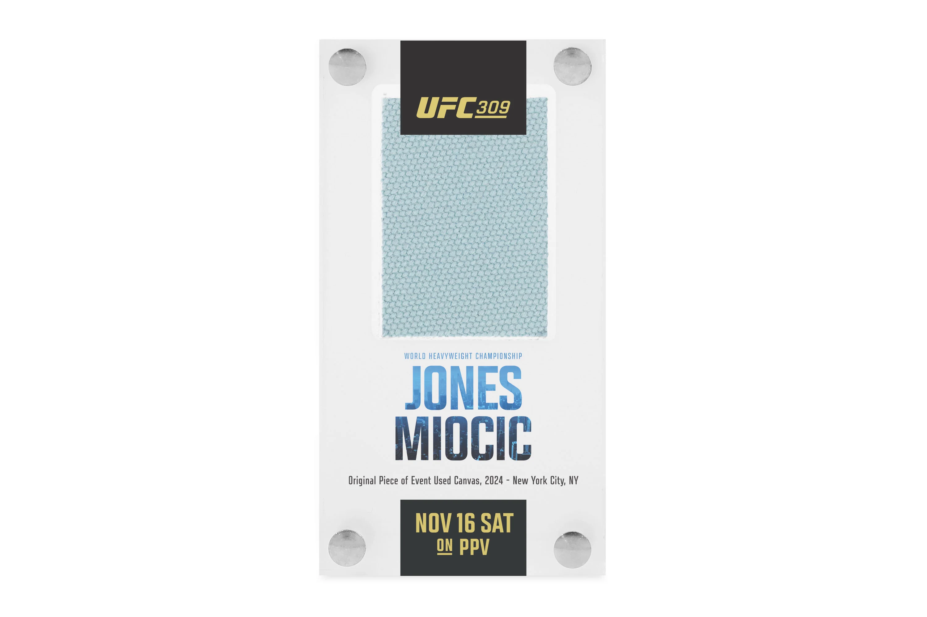 UFC 309: Jones vs Miocic Canvas in Acrylic - Image 3