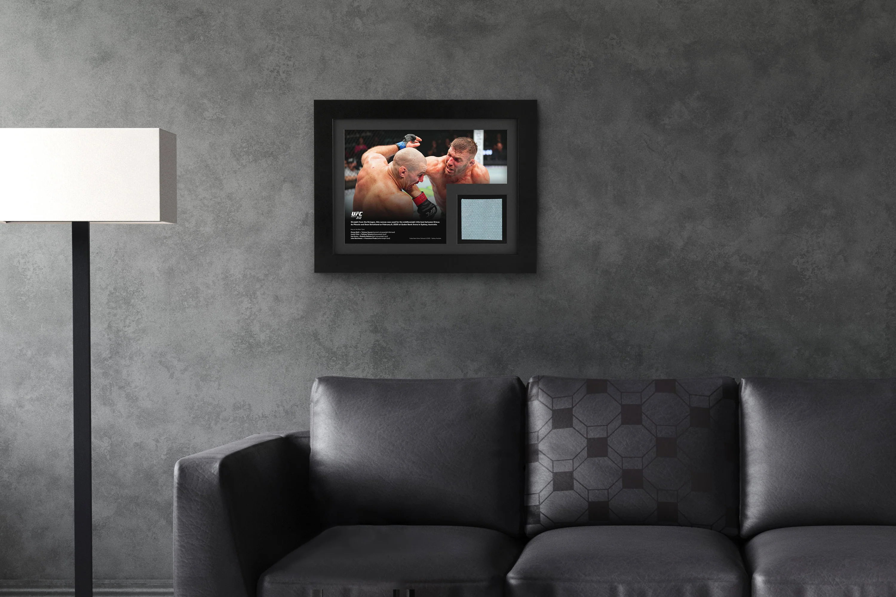 UFC 312: du Plessis vs Strickland 2 Canvas & Photo - Image 5