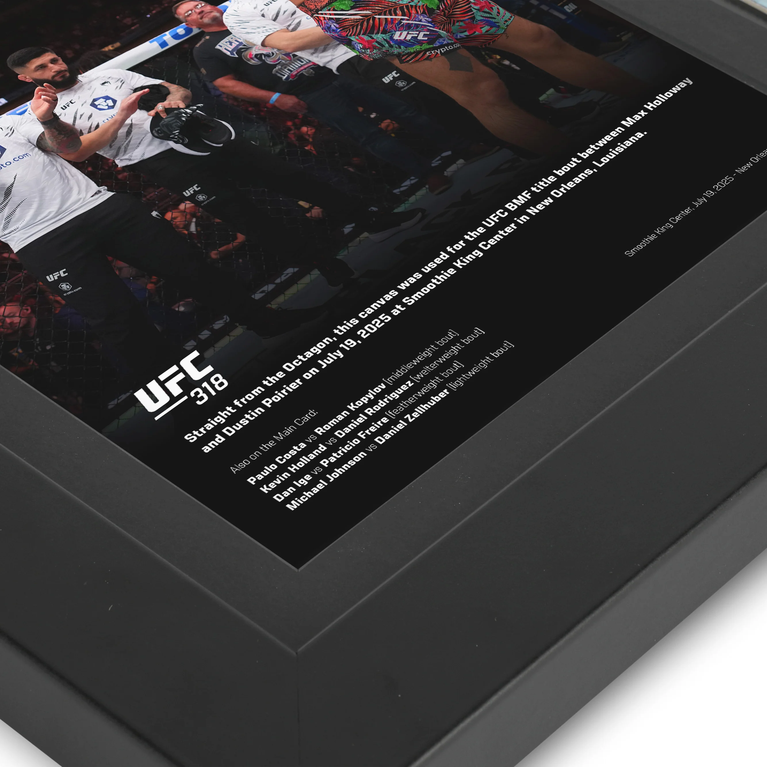 UFC 318: Holloway vs Poirier 3 - Dustin Retirement Edition Canvas & Photo - Image 3