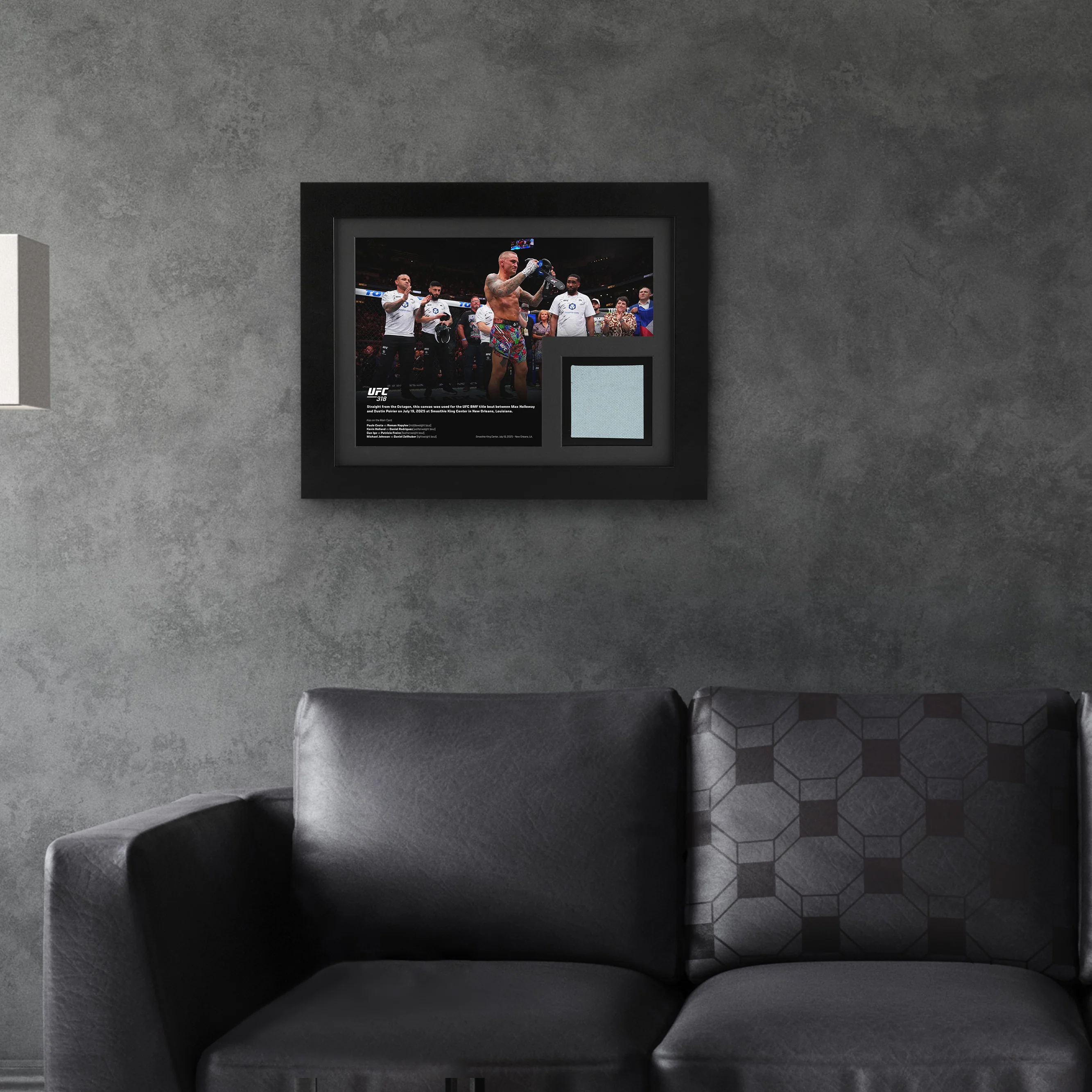 UFC 318: Holloway vs Poirier 3 - Dustin Retirement Edition Canvas & Photo - Image 5