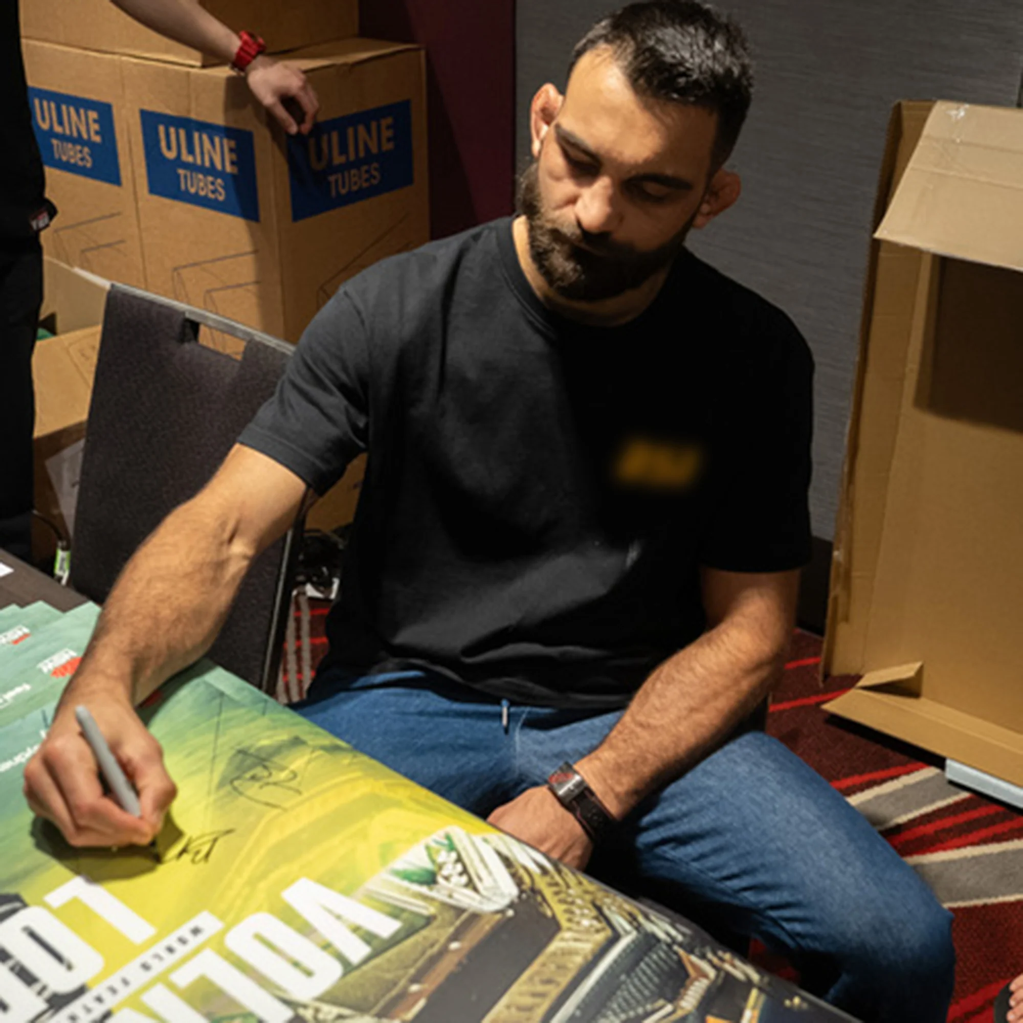UFC 325: Volkanovski vs Lopes 2 Autographed Event Poster - Image 4