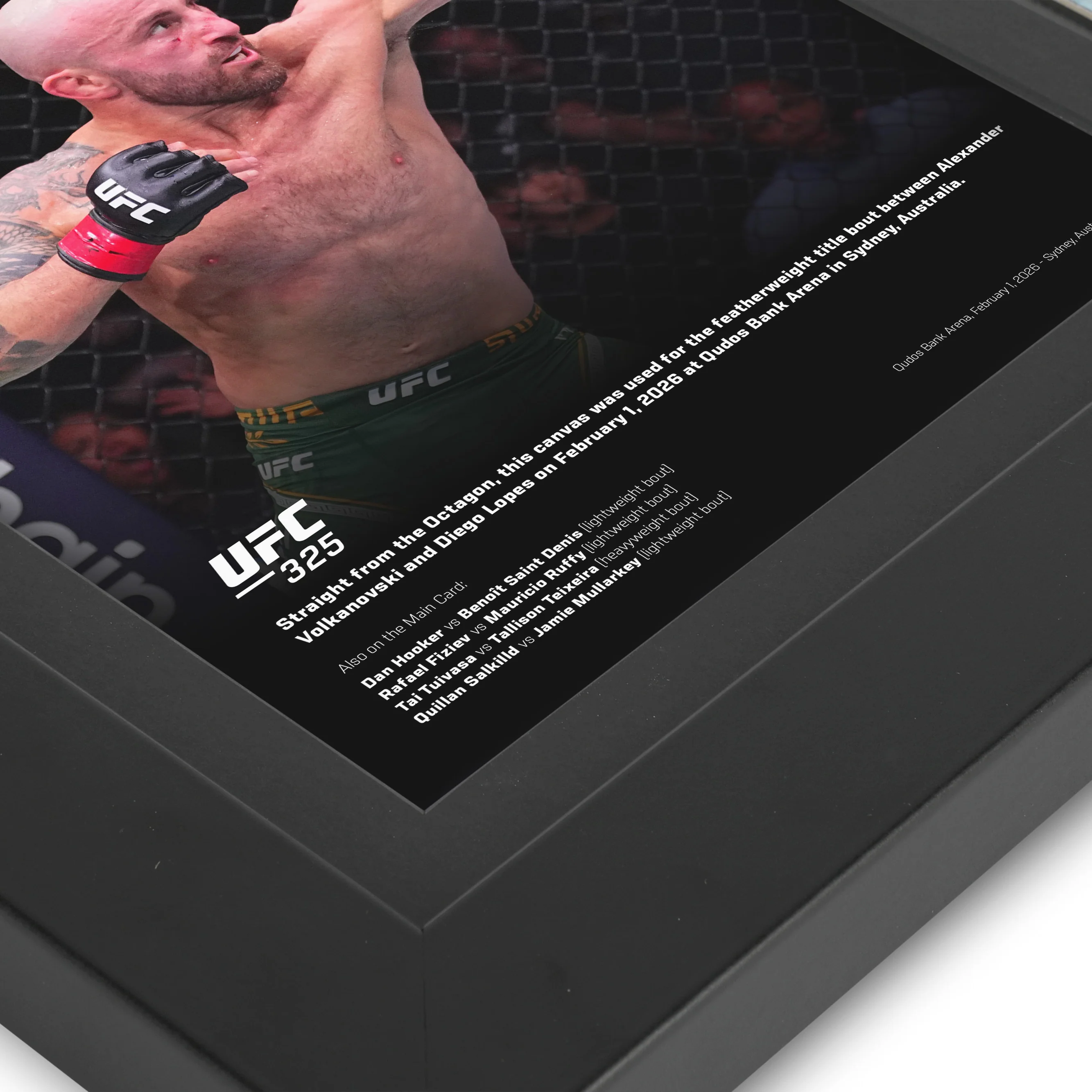 UFC 325: Volkanovski vs Lopes 2 Canvas & Photo - Image 3