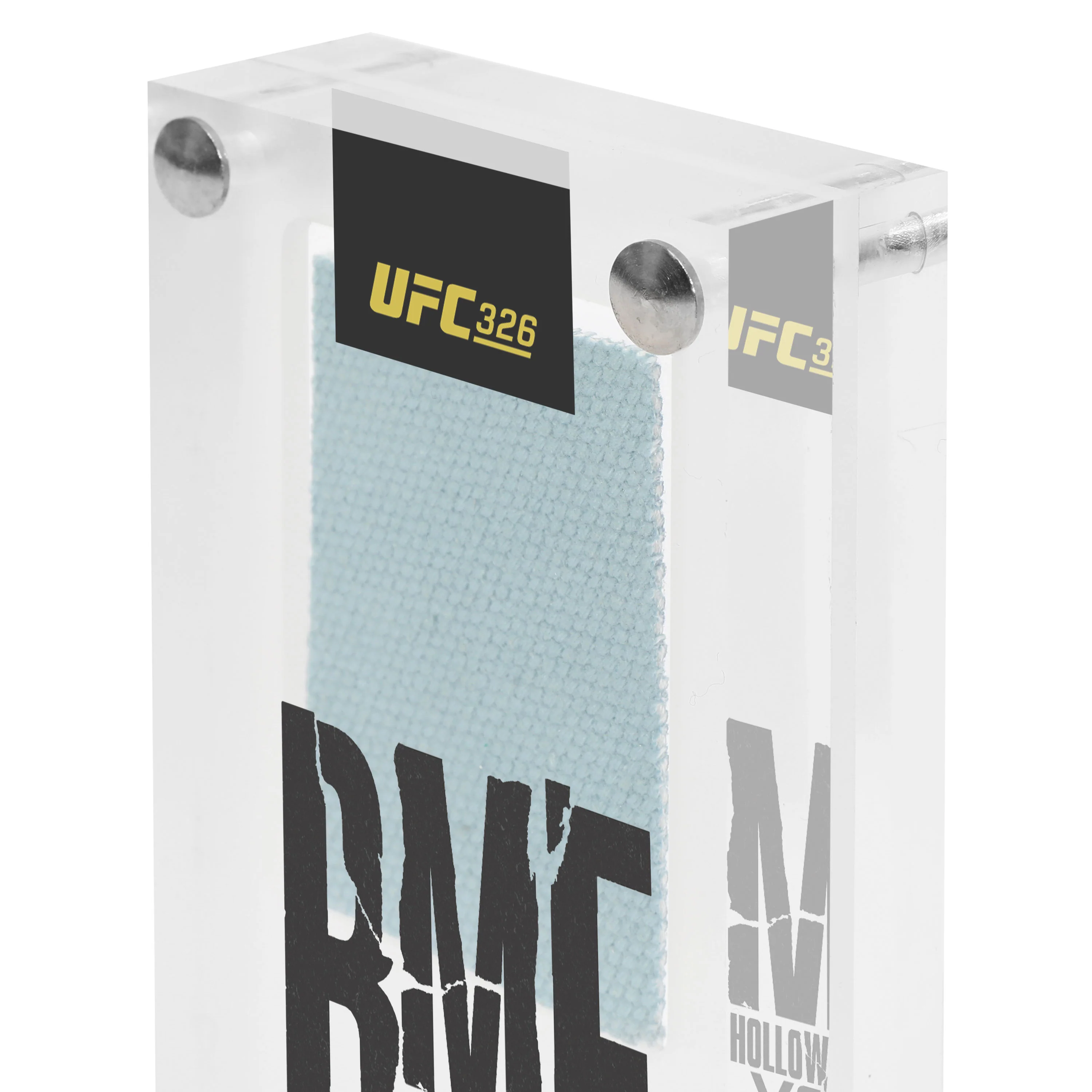 UFC 326: Holloway vs Oliveira 2 Canvas in Acrylic - Image 3