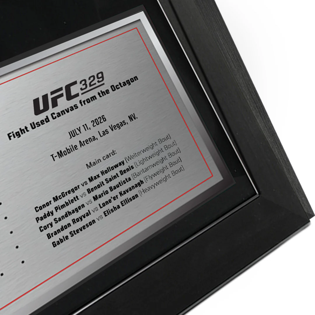 UFC 329: McGregor vs Holloway 2 Name on Canvas - Image 4