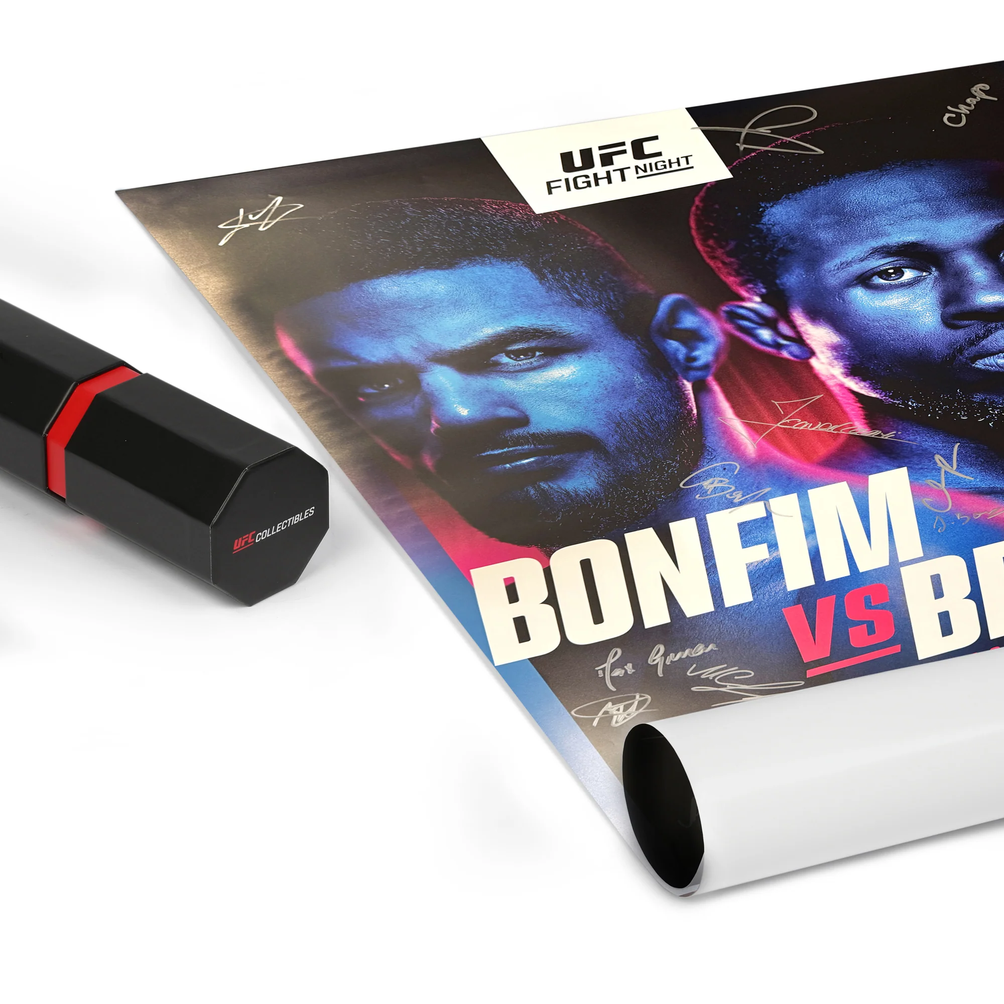 UFC Fight Night: Bonfim vs Brown Autographed Event Poster - Image 5