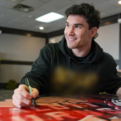 UFC Fight Night: Burns vs Malott Autographed Event Poster - Image 3