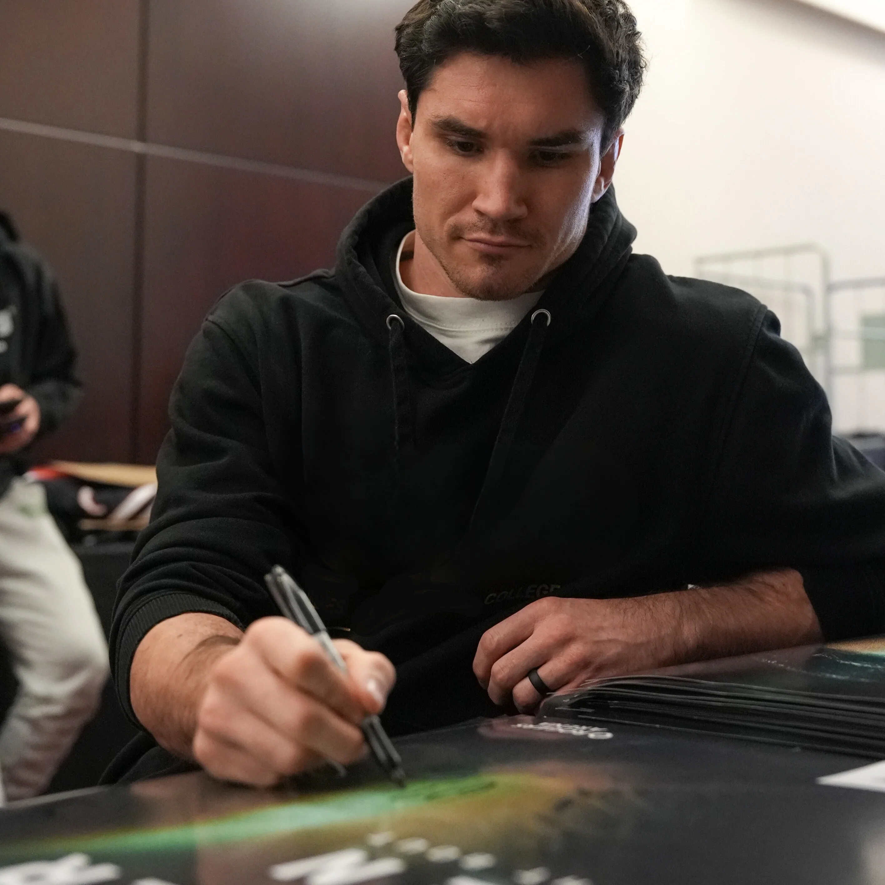 UFC Fight Night: De Ridder vs Allen Autographed Event Poster - Image 4