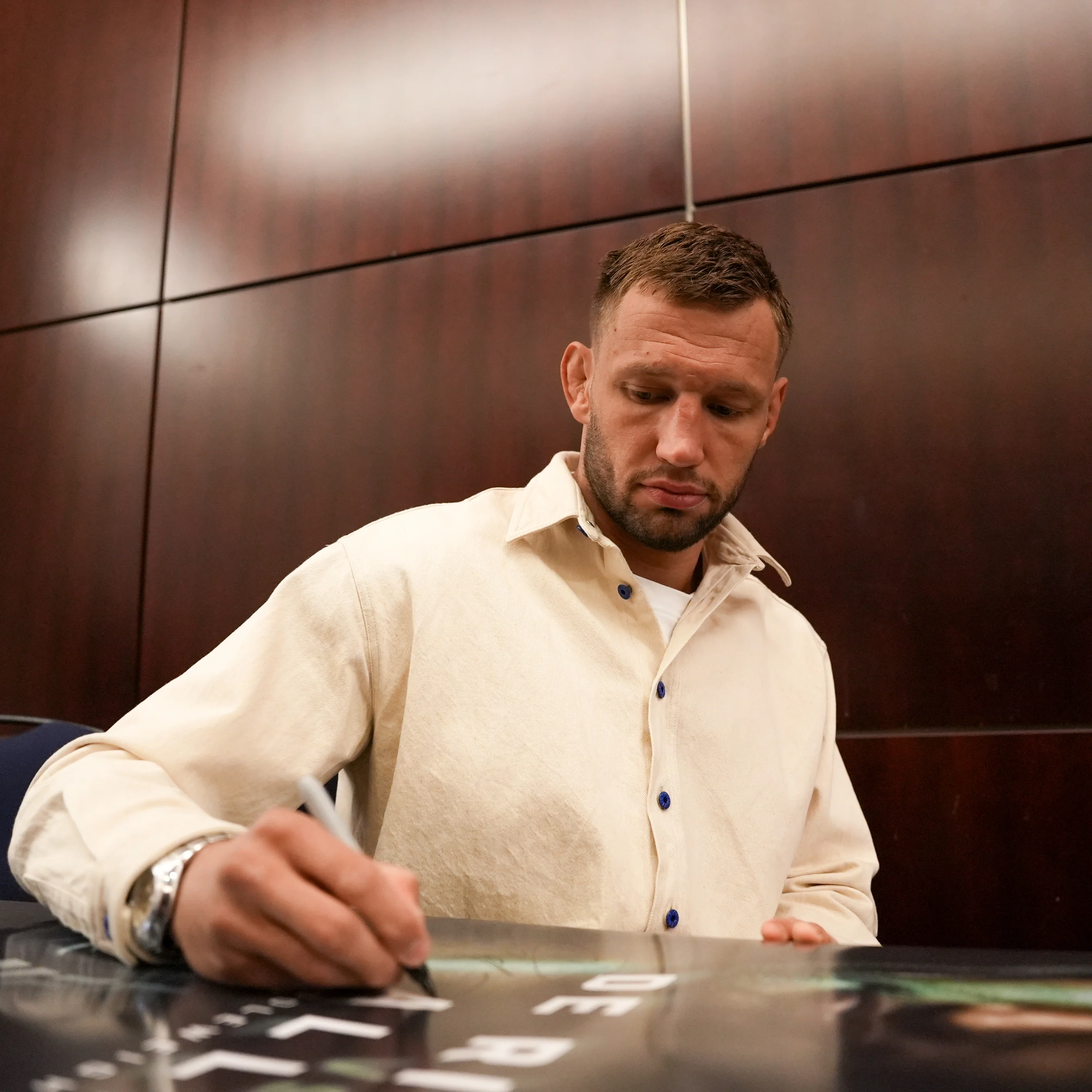 UFC Fight Night: De Ridder vs Allen Autographed Event Poster - Image 8