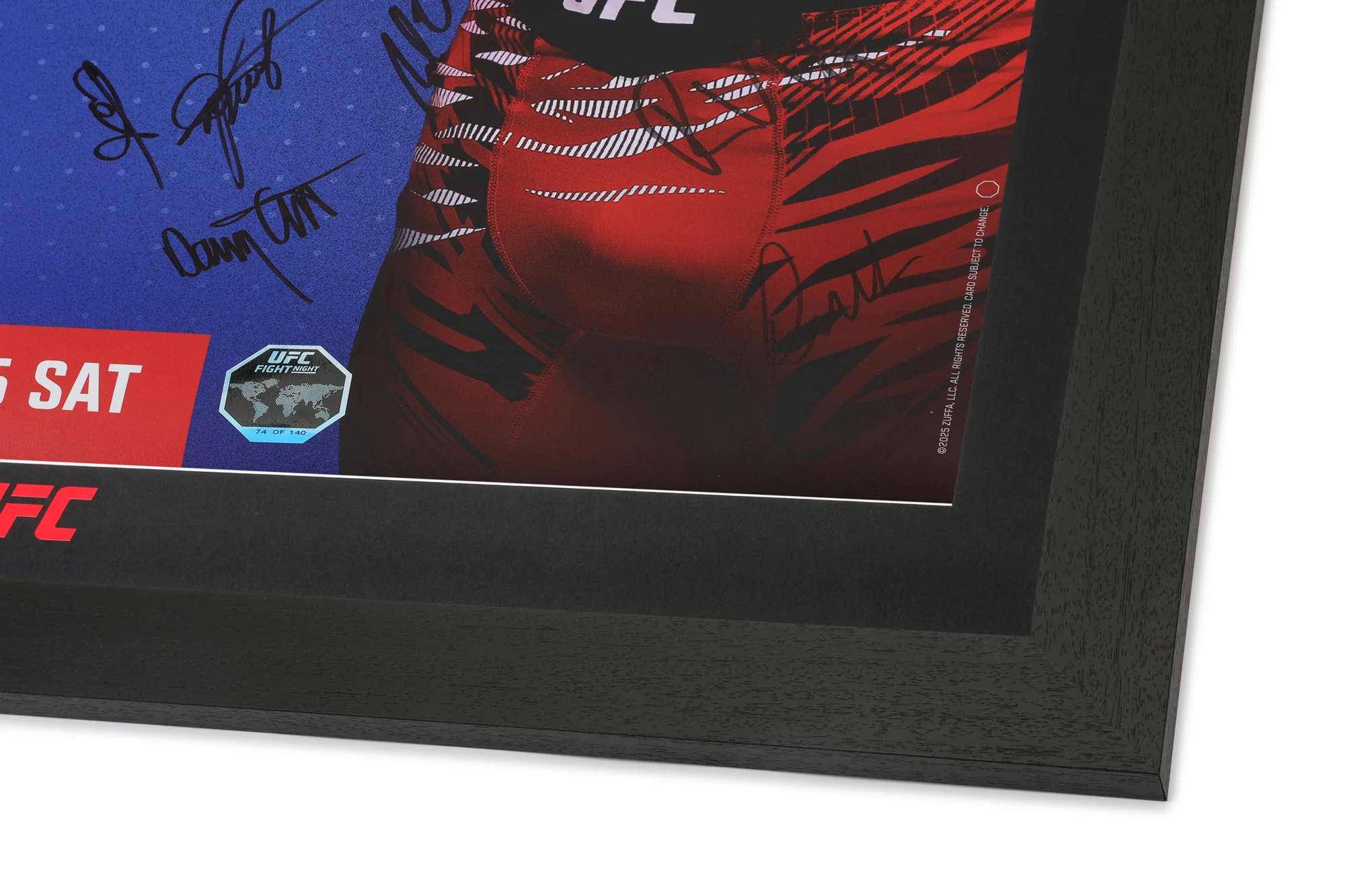 UFC Fight Night: Emmett vs Murphy Autographed Event Poster - Image 6