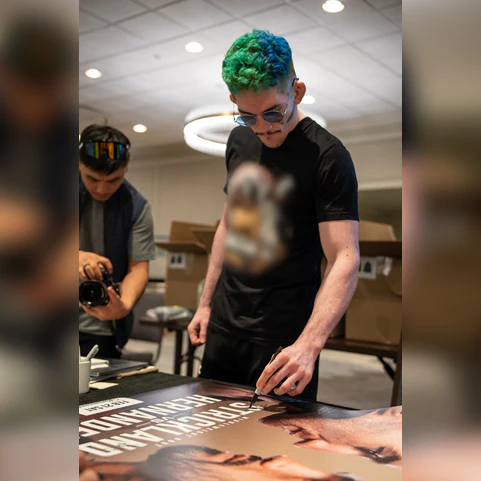 UFC Fight Night: Strickland vs Hernandez Autographed Event Poster - Image 4
