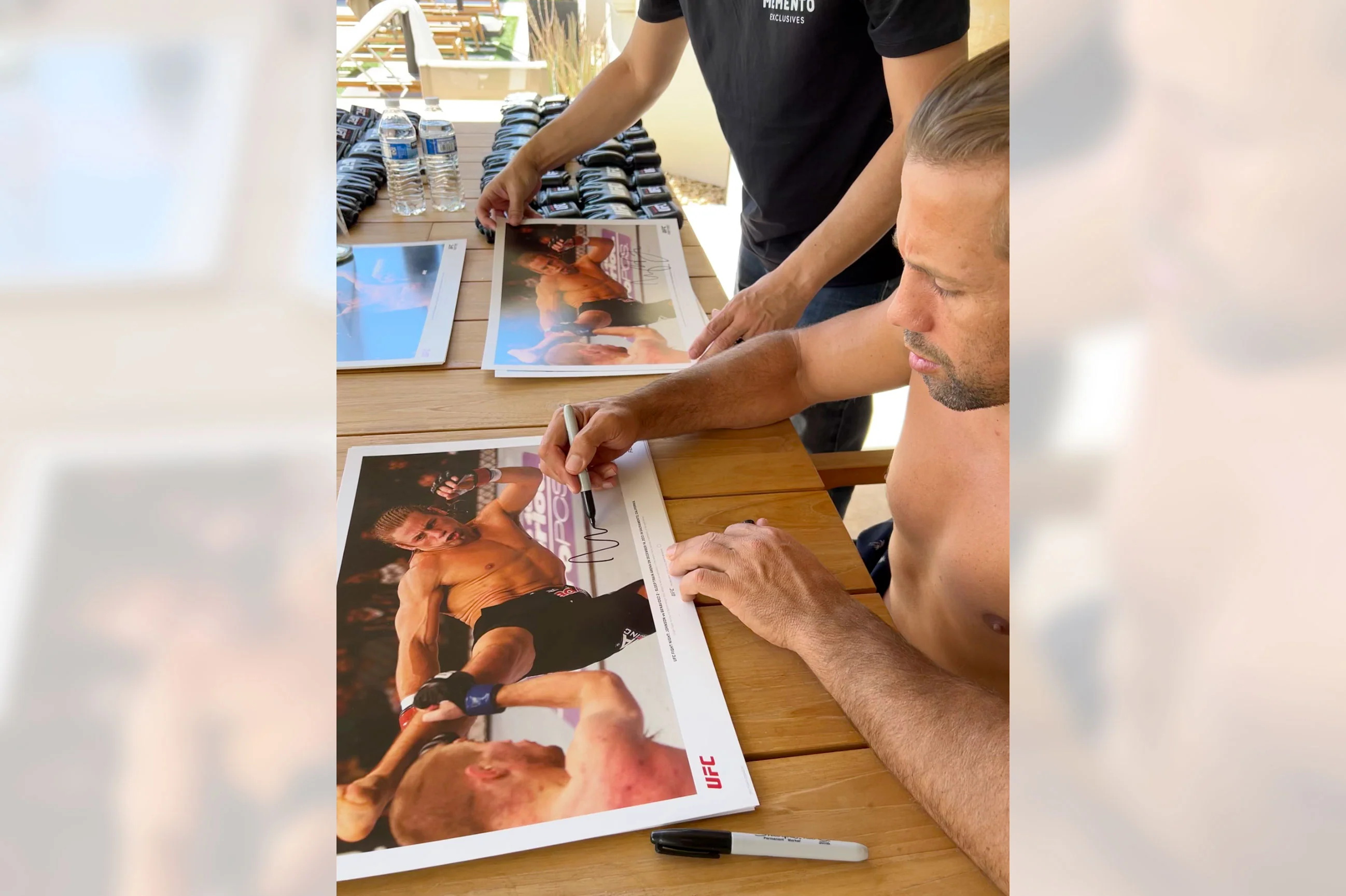 Urijah Faber Signed Photo UFC Fight Night: Johnson vs Benvidez - Image 2